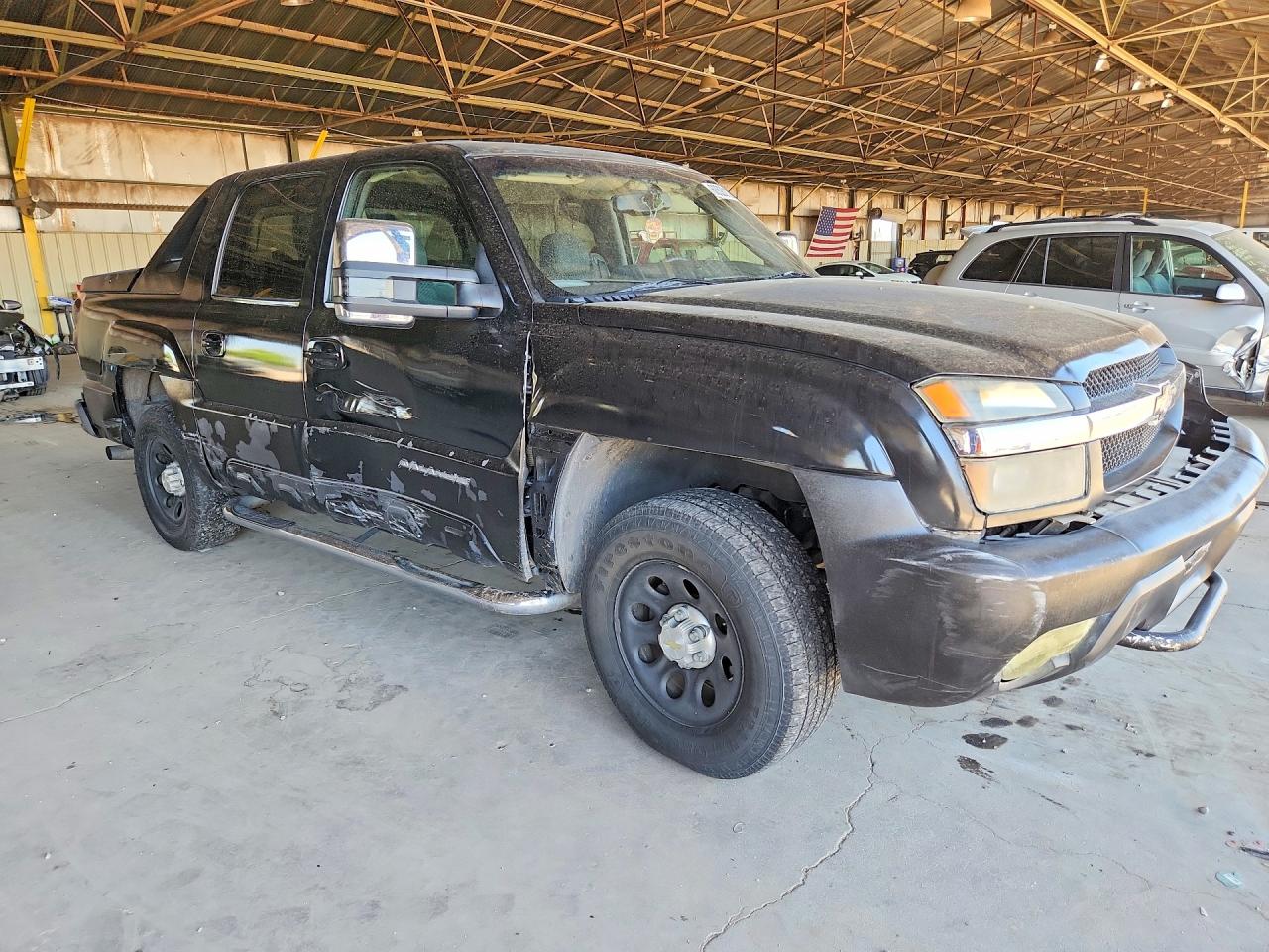 2003 Chevrolet Avalanche C1500 Black vin: 3GNEC13T83G141124