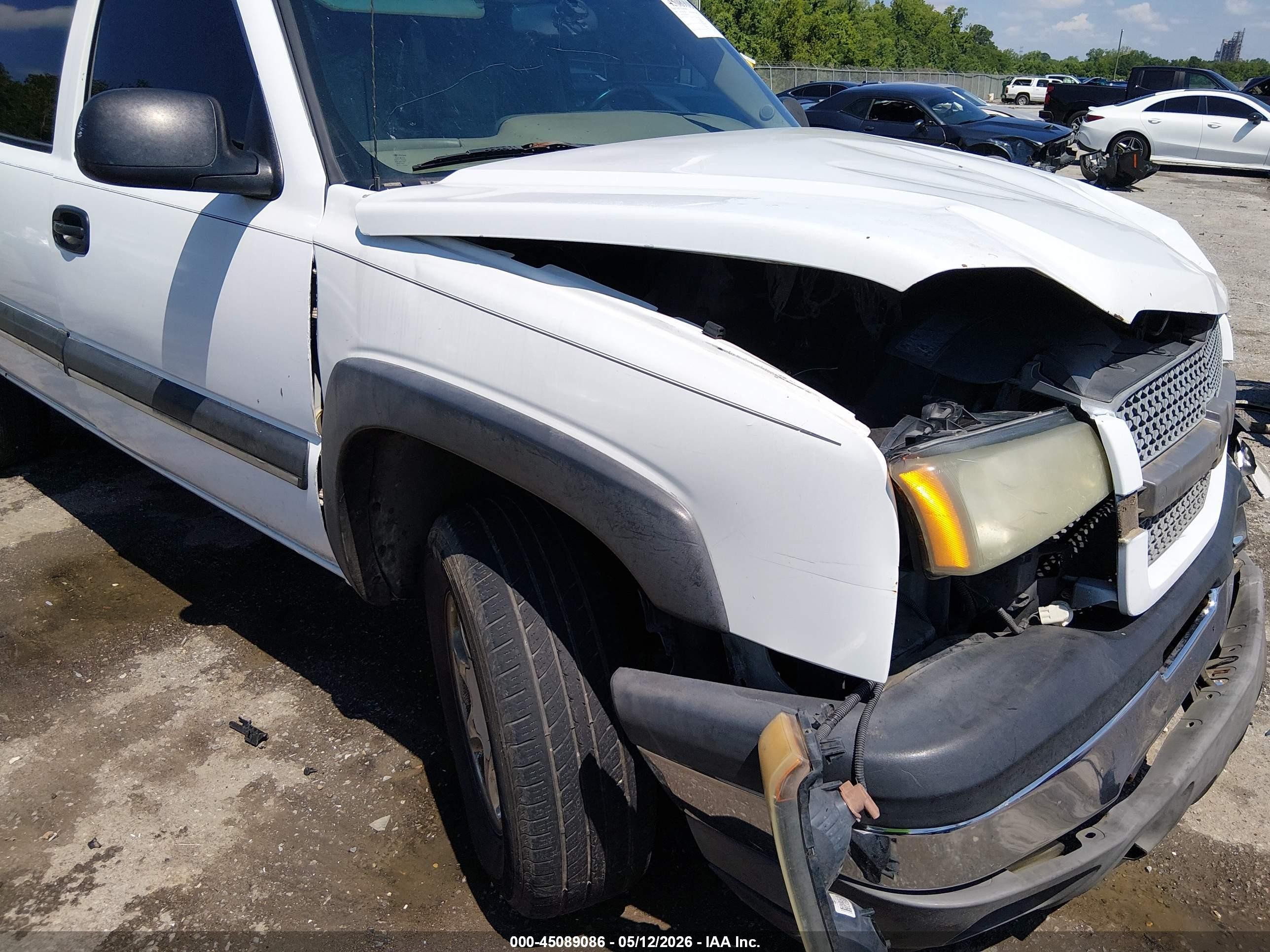 2003 Chevrolet Avalanche 1500   White vin: 3GNEC13T83G251400