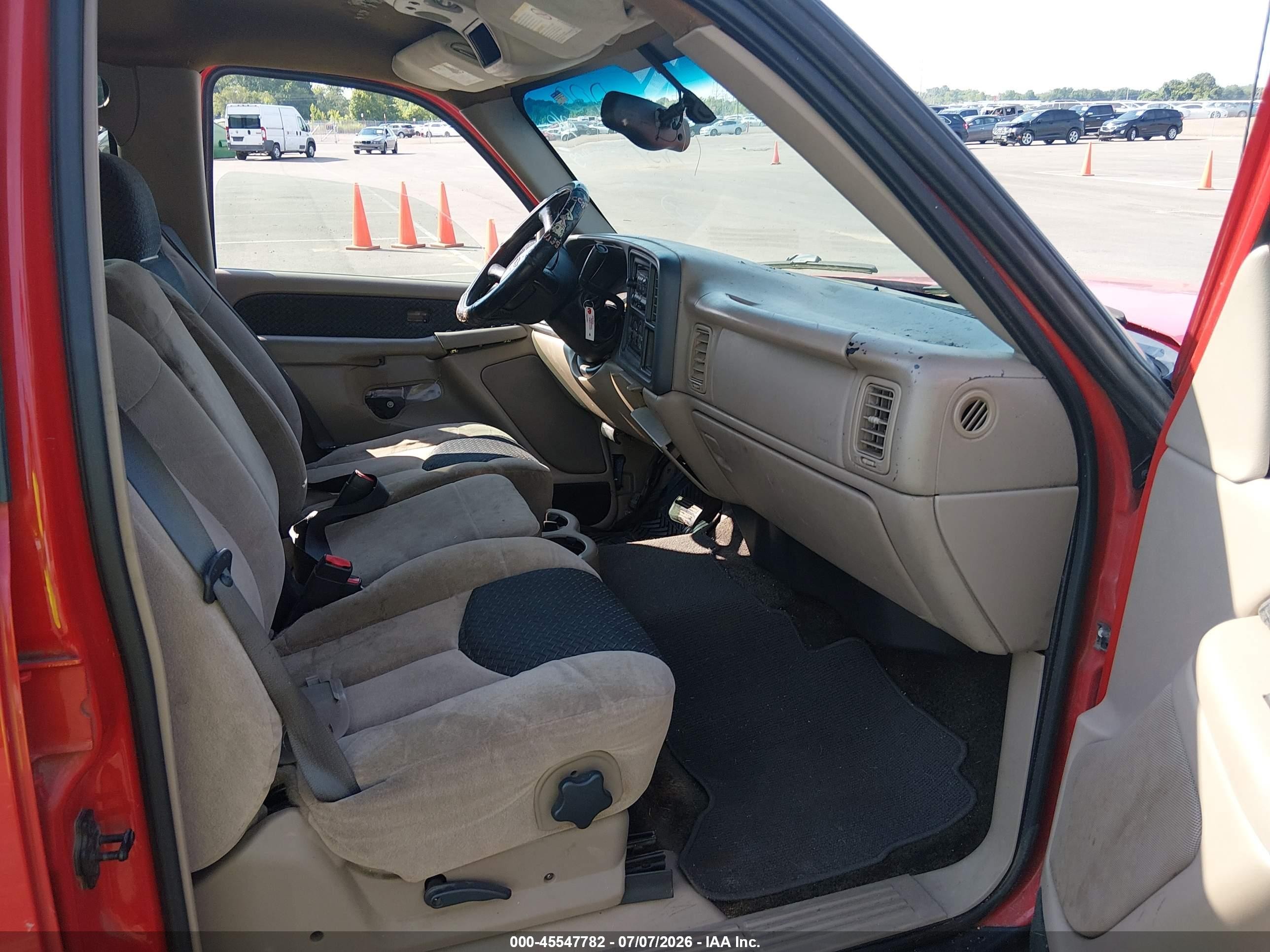2002 Chevrolet Avalanche 1500   Red vin: 3GNEC13T92G208649