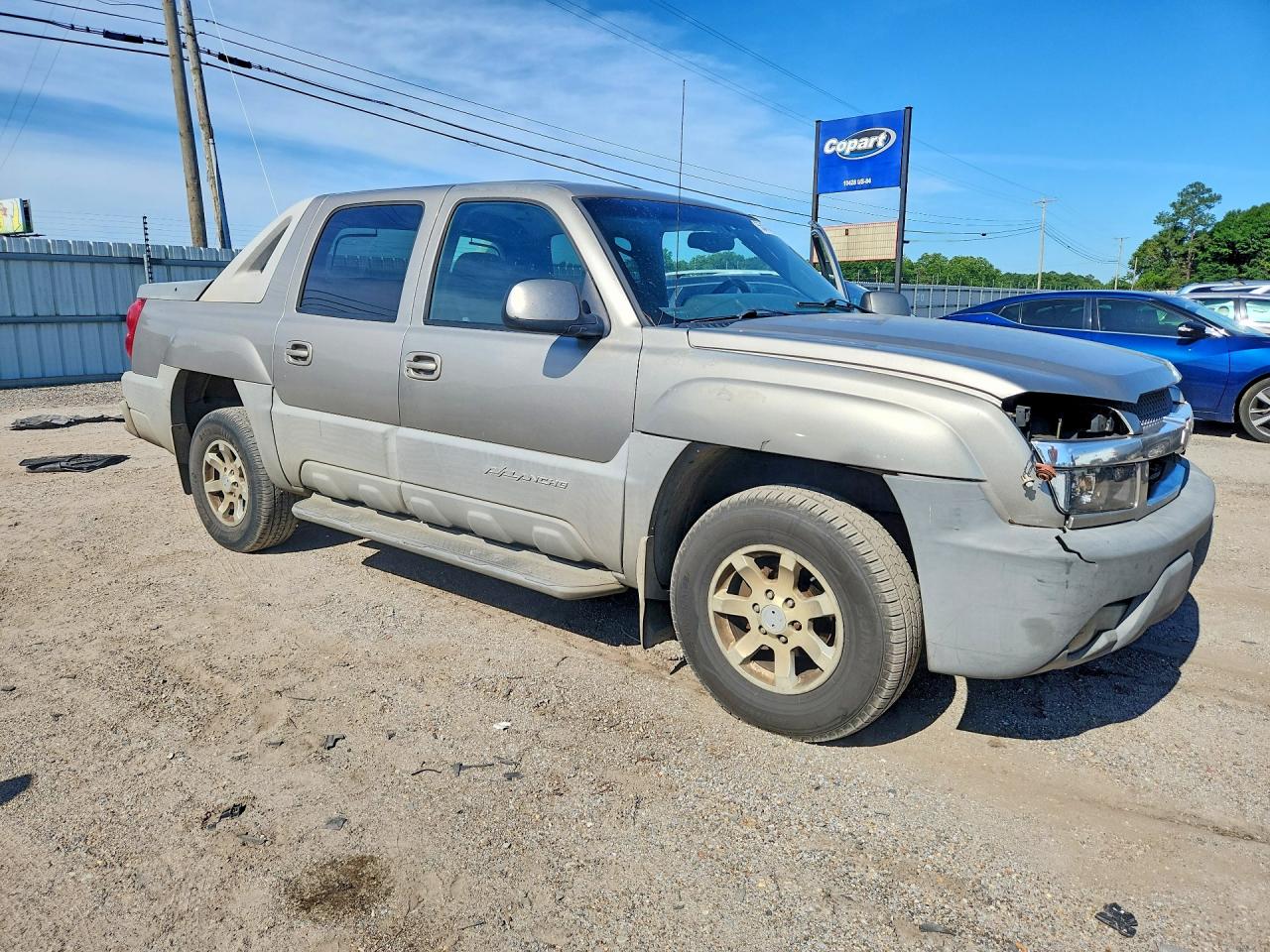 2002 Chevrolet Avalanche C1500 Серый vin: 3GNEC13TX2G244446