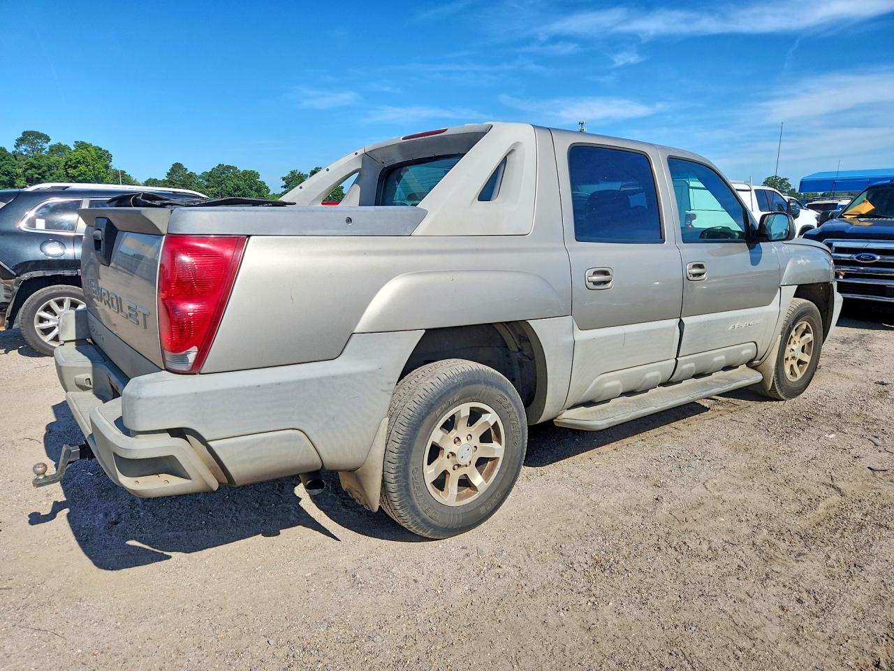 2002 Chevrolet Avalanche C1500 Серый vin: 3GNEC13TX2G244446