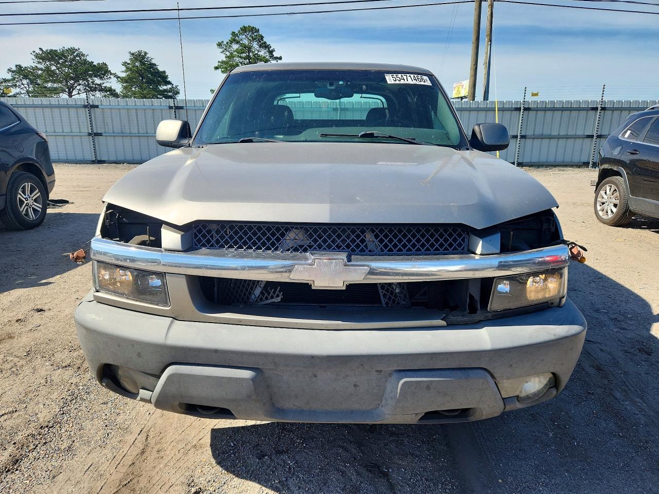 2002 Chevrolet Avalanche C1500 Серый vin: 3GNEC13TX2G244446