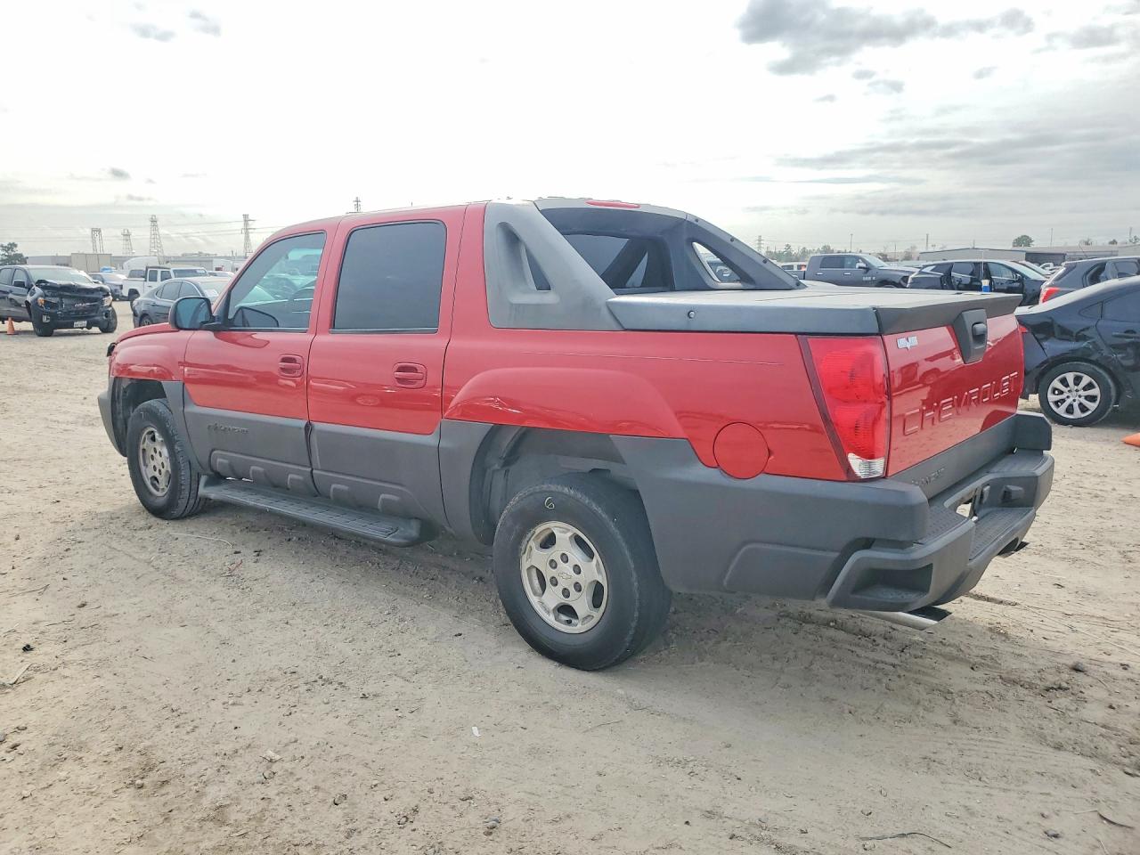 2003 Chevrolet Avalanche C1500 Red vin: 3GNEC13TX3G146759
