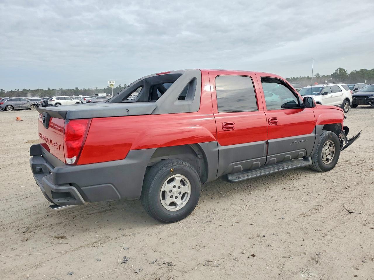 2003 Chevrolet Avalanche C1500 Red vin: 3GNEC13TX3G146759