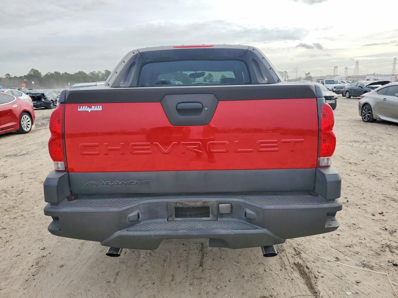 2003 Chevrolet Avalanche C1500 Red vin: 3GNEC13TX3G146759