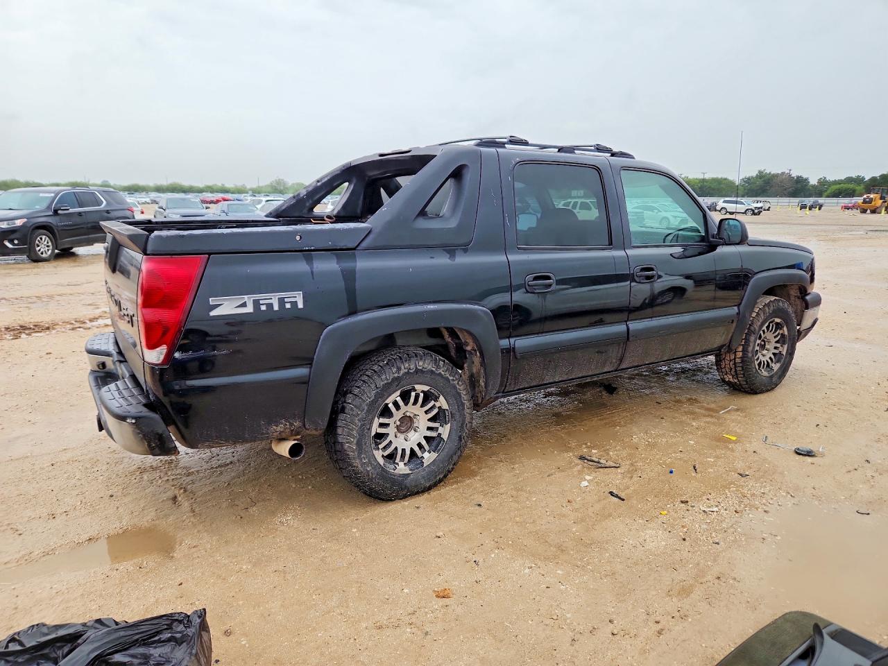 2003 Chevrolet Avalanche C1500 Black vin: 3GNEC13TX3G339378