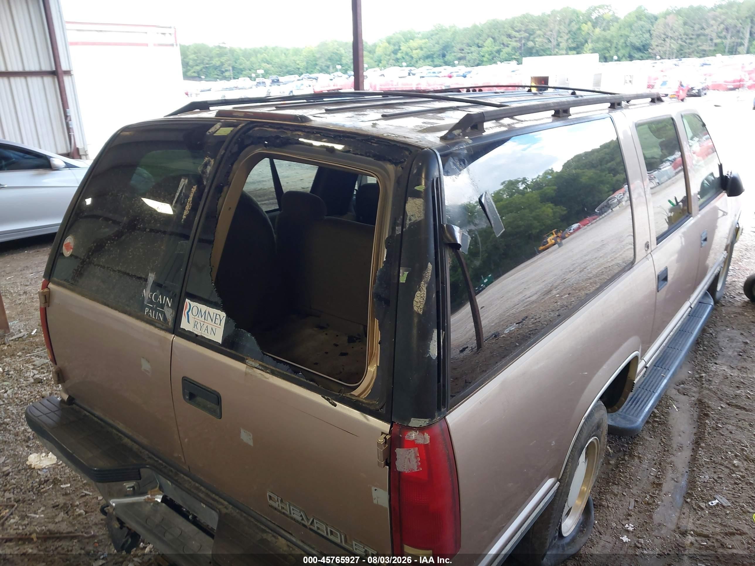 1999 Chevrolet Suburban Lt Brown vin: 3GNEC16R0XG188802