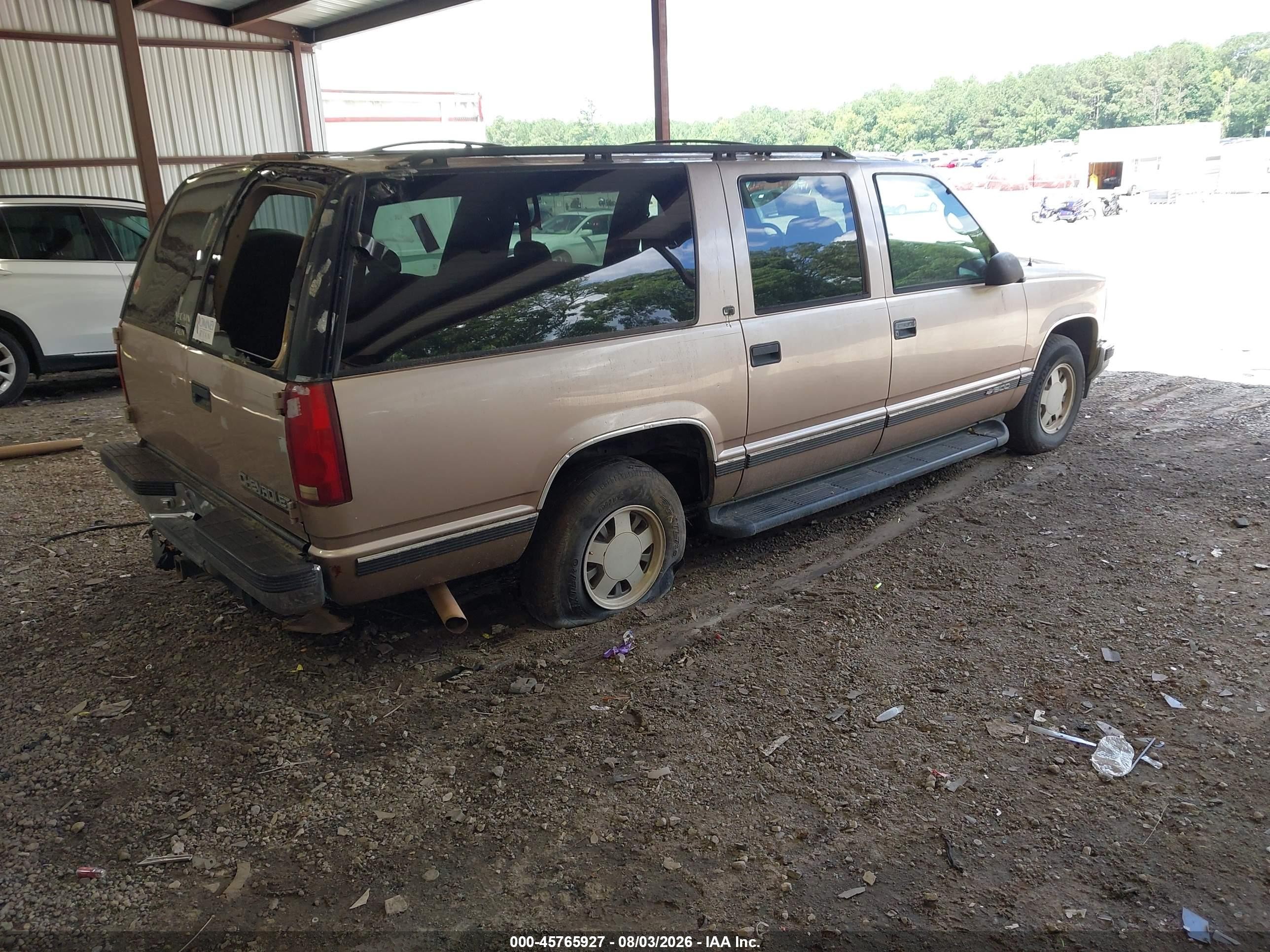 1999 Chevrolet Suburban Lt Brown vin: 3GNEC16R0XG188802