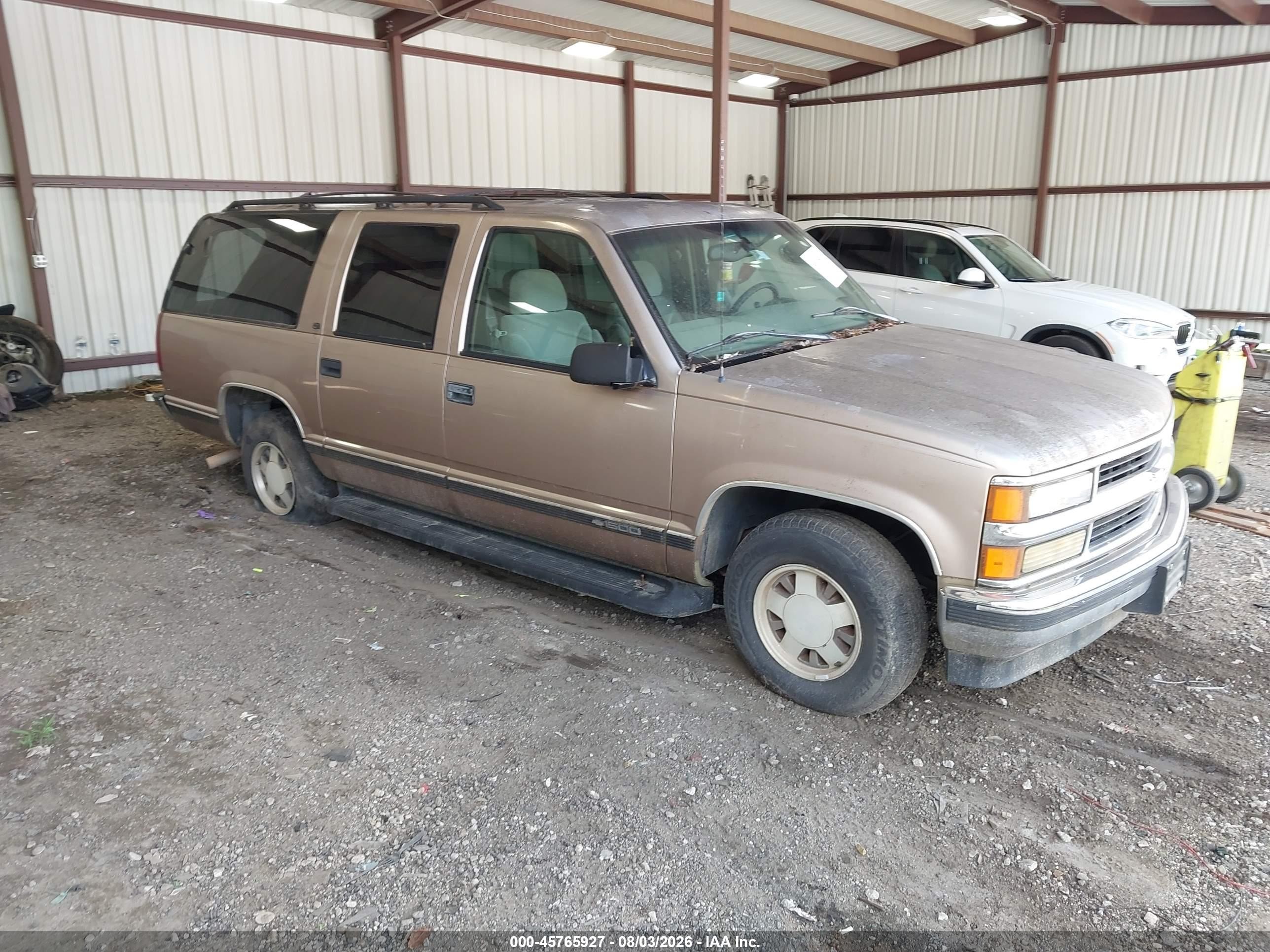 1999 Chevrolet Suburban Lt Brown vin: 3GNEC16R0XG188802