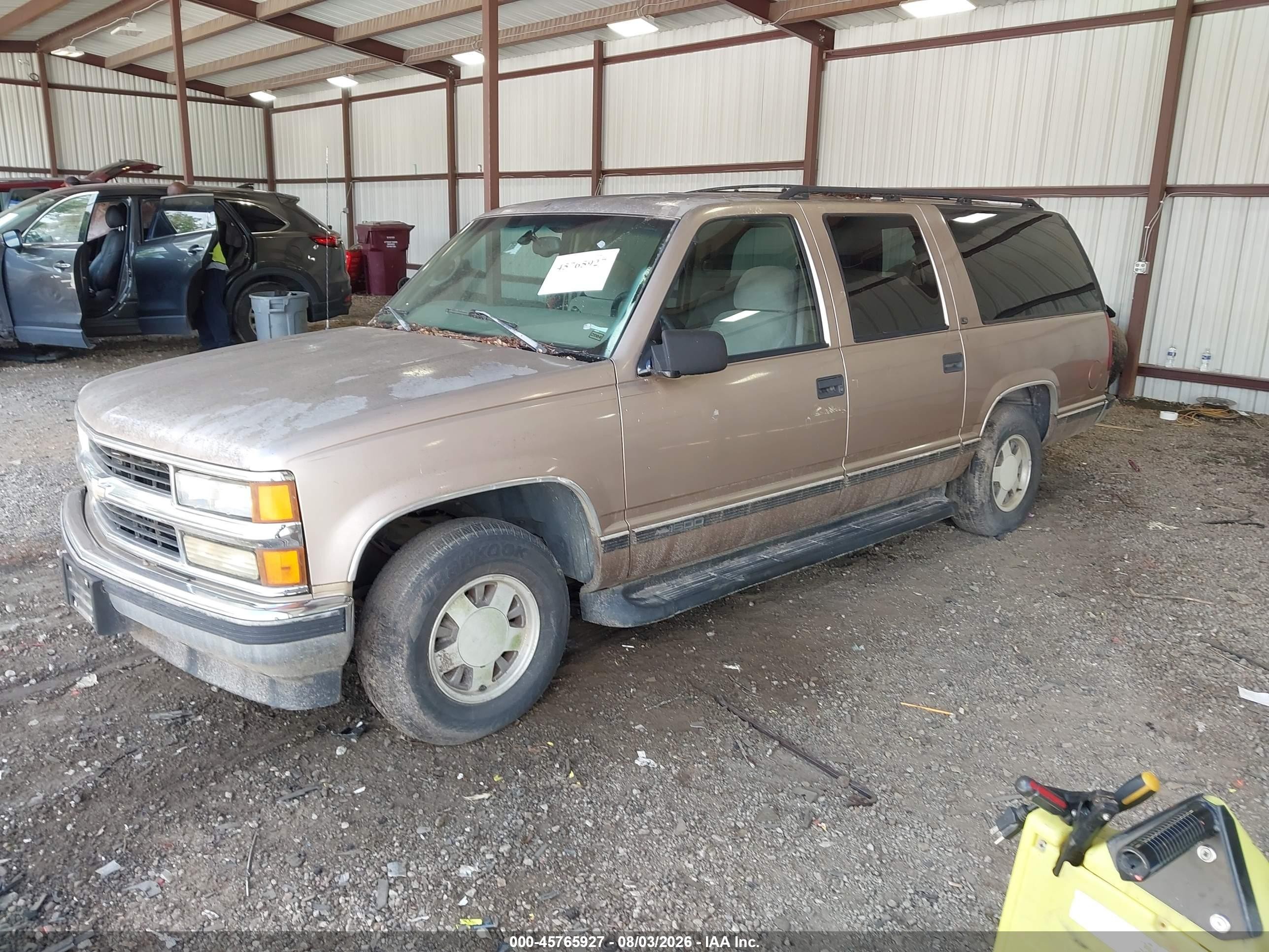 1999 Chevrolet Suburban Lt Brown vin: 3GNEC16R0XG188802