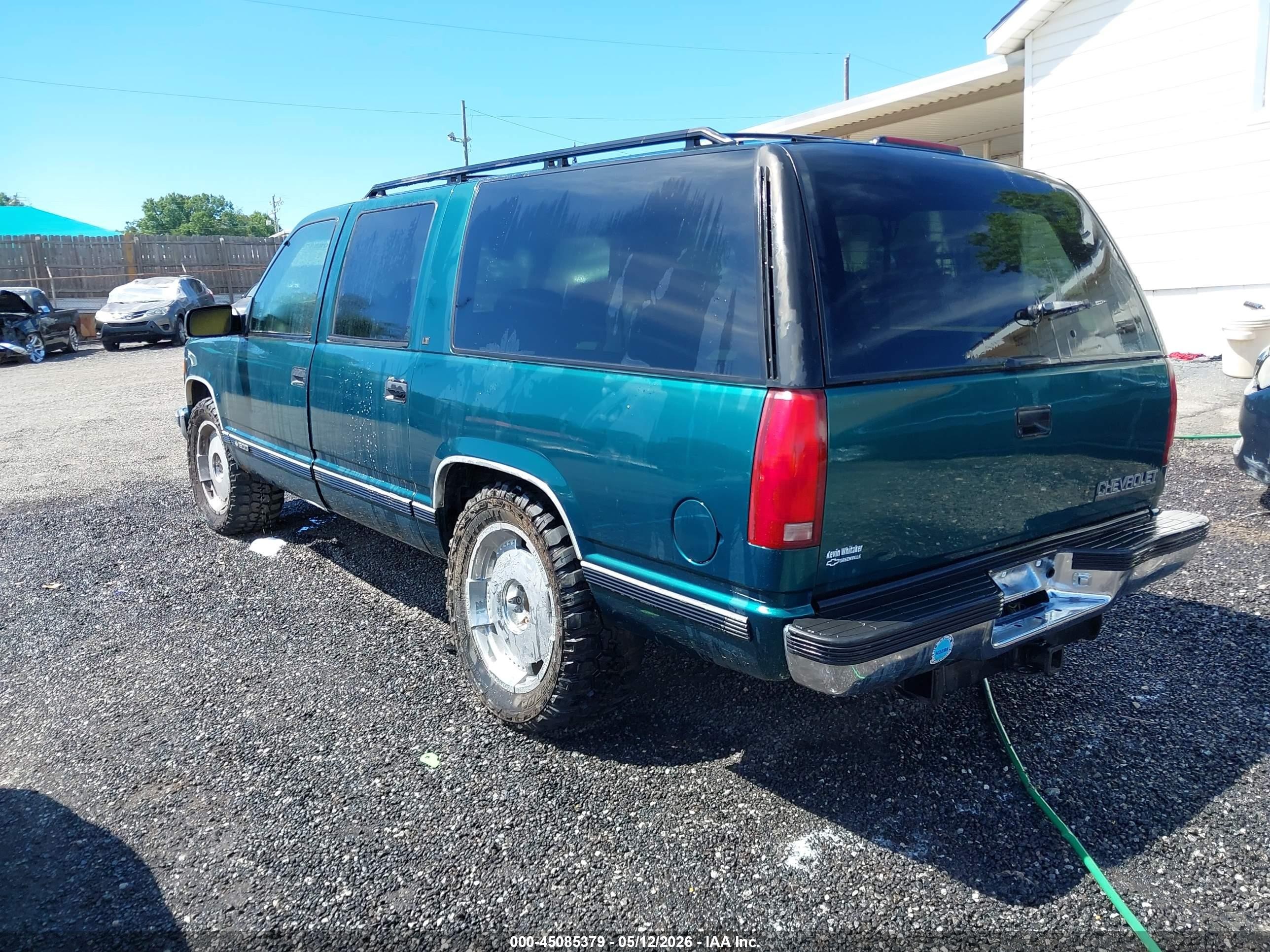 1996 Chevrolet Suburban C1500 Green vin: 3GNEC16R4TG109660