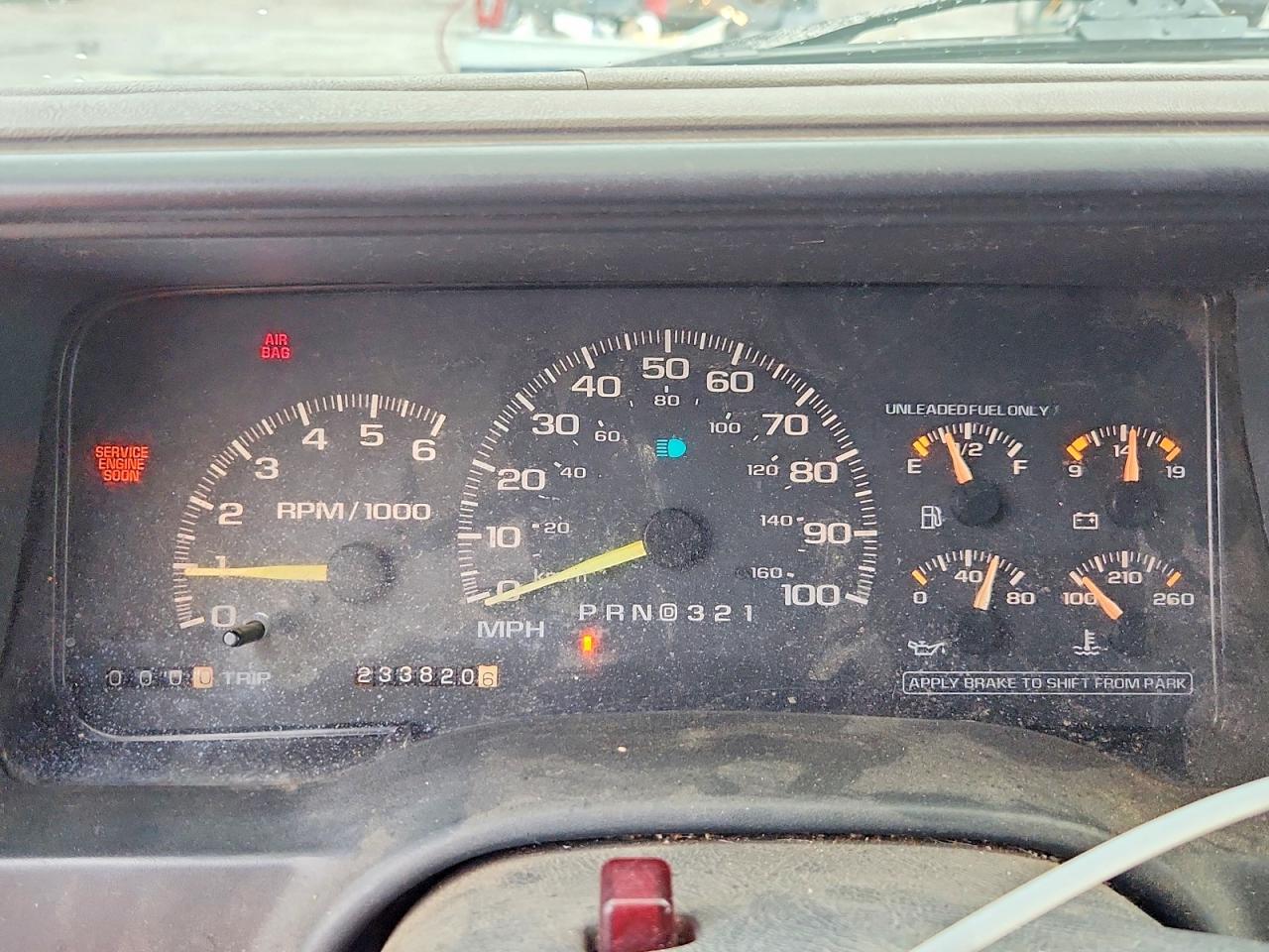 1997 Chevrolet Suburban C1500 Maroon vin: 3GNEC16R4VG125795