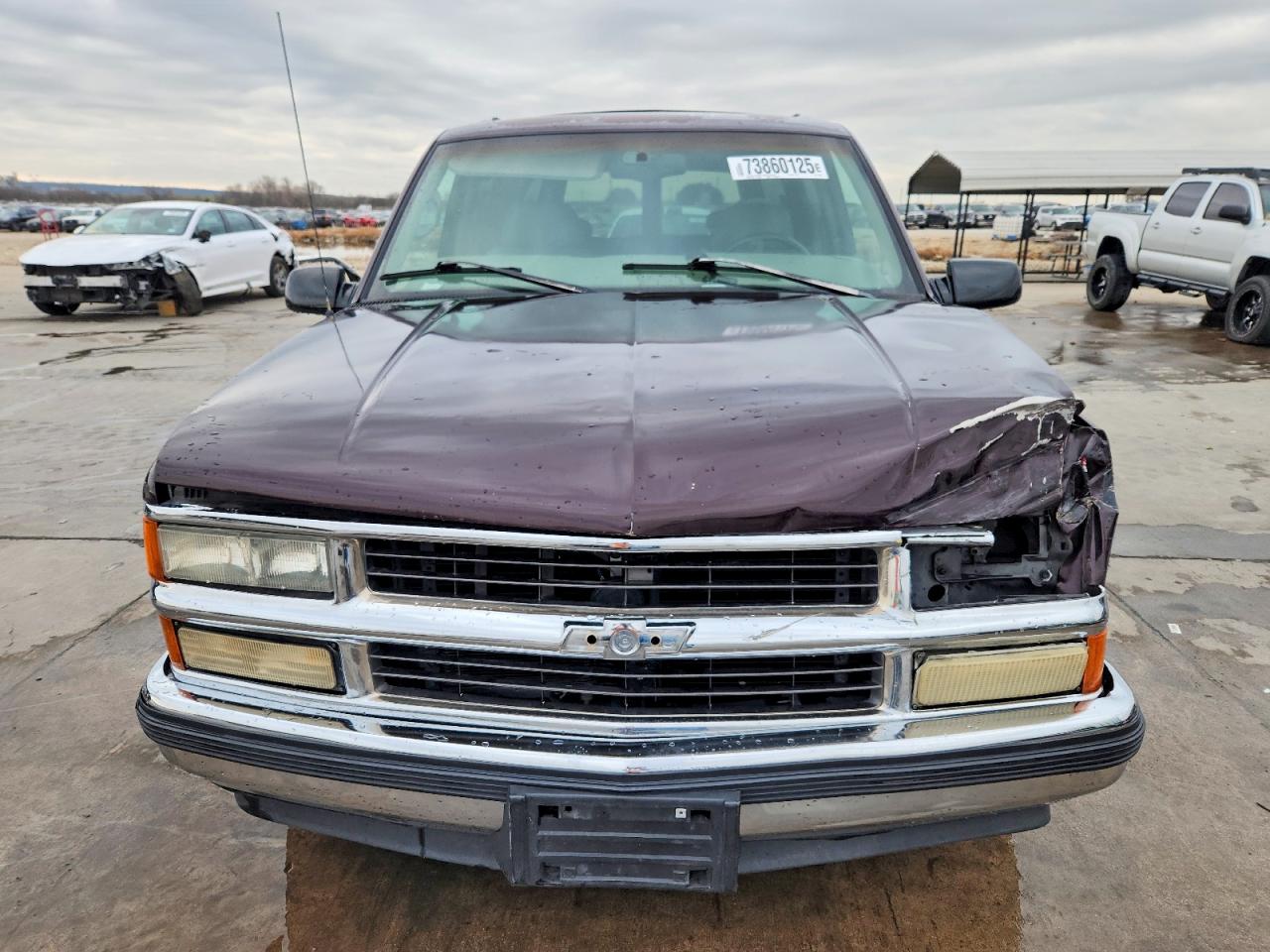 1997 Chevrolet Suburban C1500 Maroon vin: 3GNEC16R4VG125795
