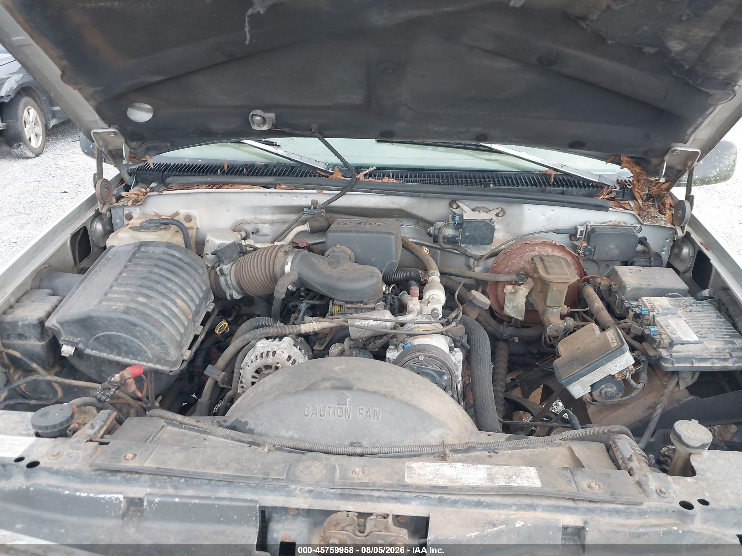 1997 Chevrolet Suburban 1500   Silver vin: 3GNEC16R6VG163934
