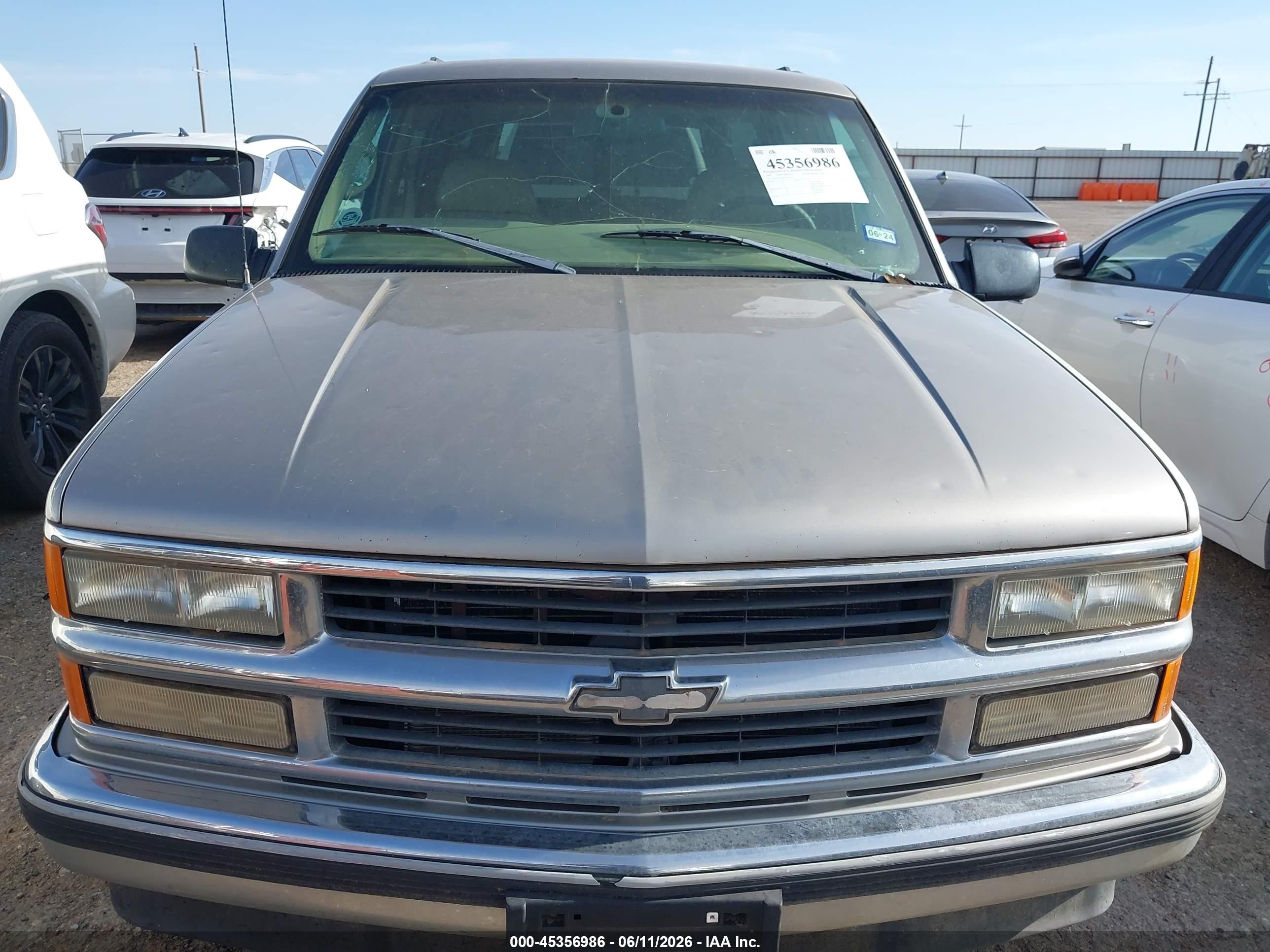 1999 Chevrolet Suburban 1500 Lt Pewter vin: 3GNEC16RXXG123472