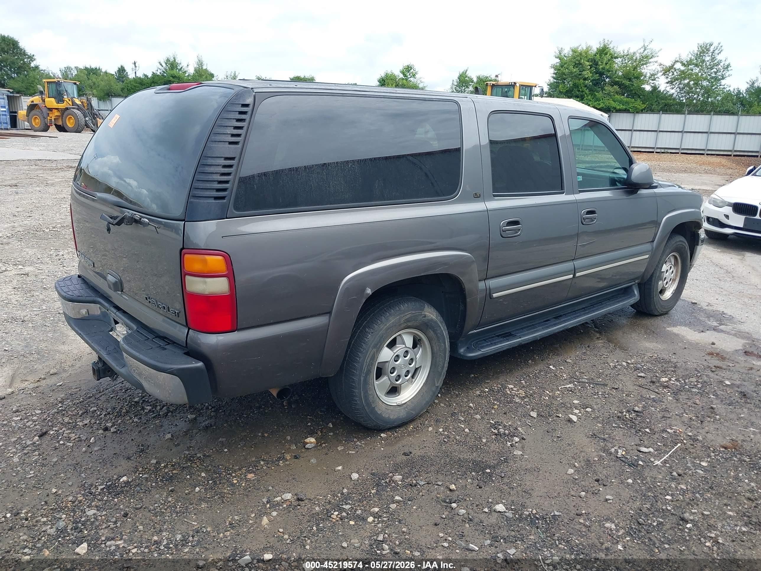 2001 Chevrolet Suburban 1500 Lt Серый vin: 3GNEC16T01G275781