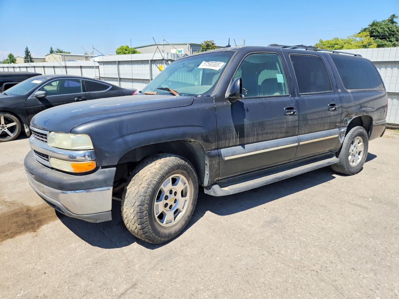 2003 Chevrolet Suburban C1500 Black vin: 3GNEC16T03G298917