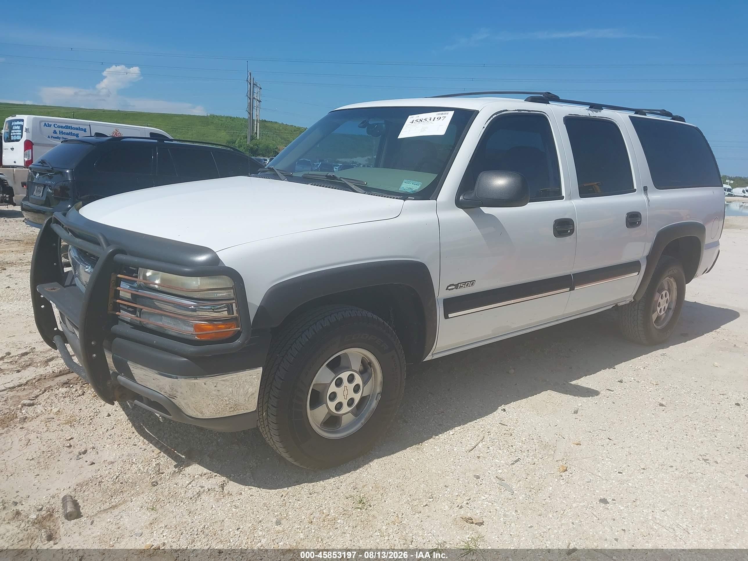 2001 Chevrolet Suburban 1500 Ls Белый vin: 3GNEC16T11G120429