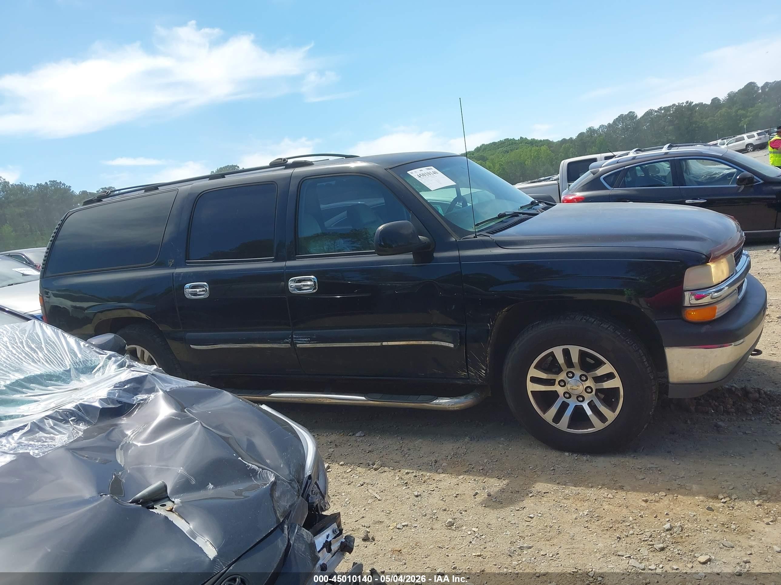 2001 Chevrolet Suburban 1500 Lt Черный vin: 3GNEC16T21G190022