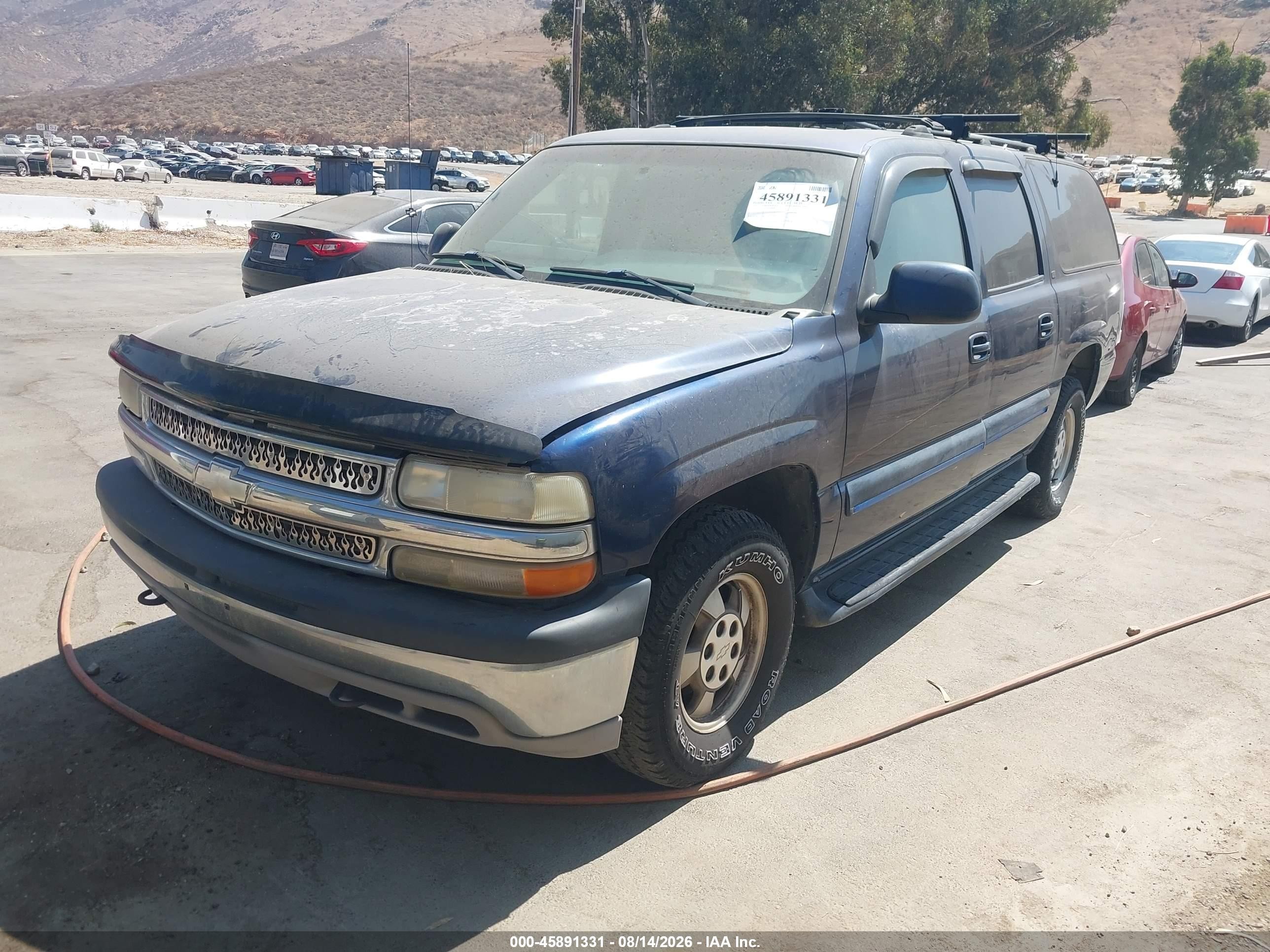 2001 Chevrolet Suburban 1500 Lt Синий vin: 3GNEC16T21G258948