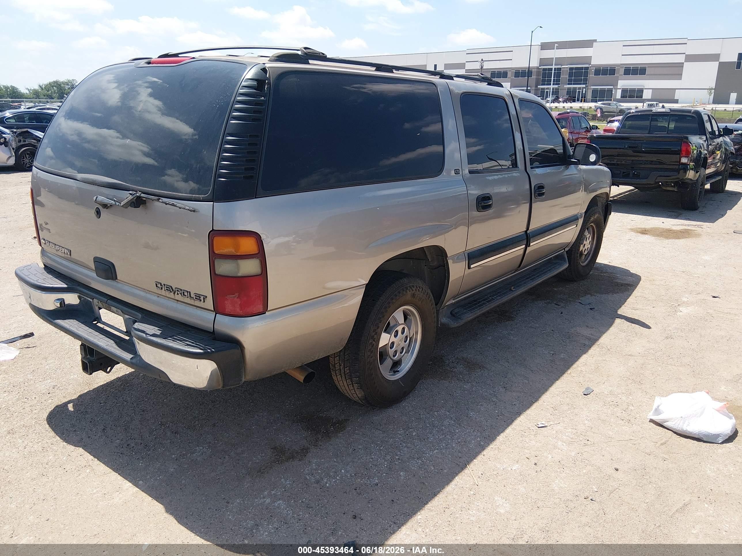 2001 Chevrolet Suburban 1500 Ls Tan vin: 3GNEC16T31G284216