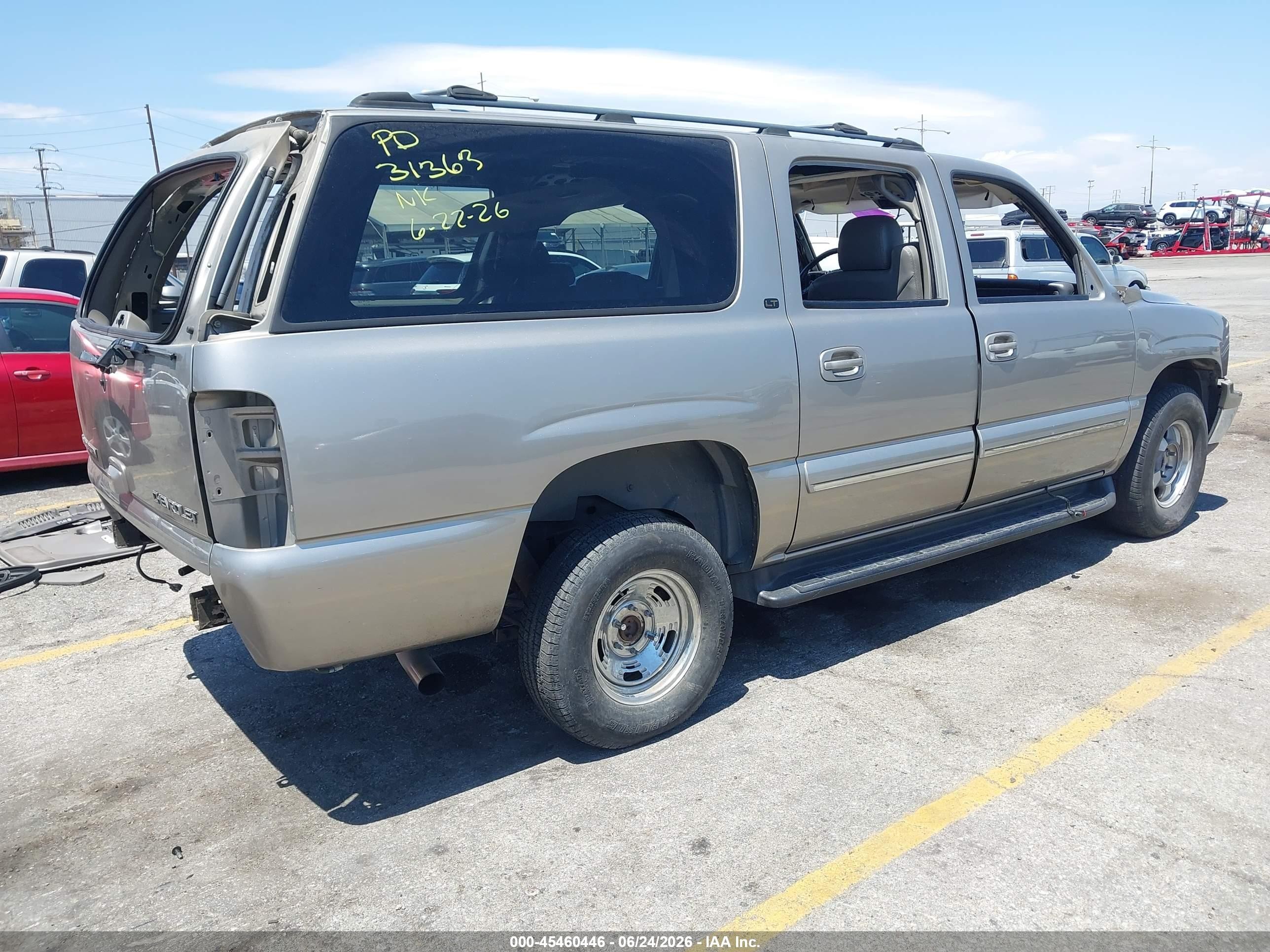 2003 Chevrolet Suburban 1500 Lt Brown vin: 3GNEC16T33G288821