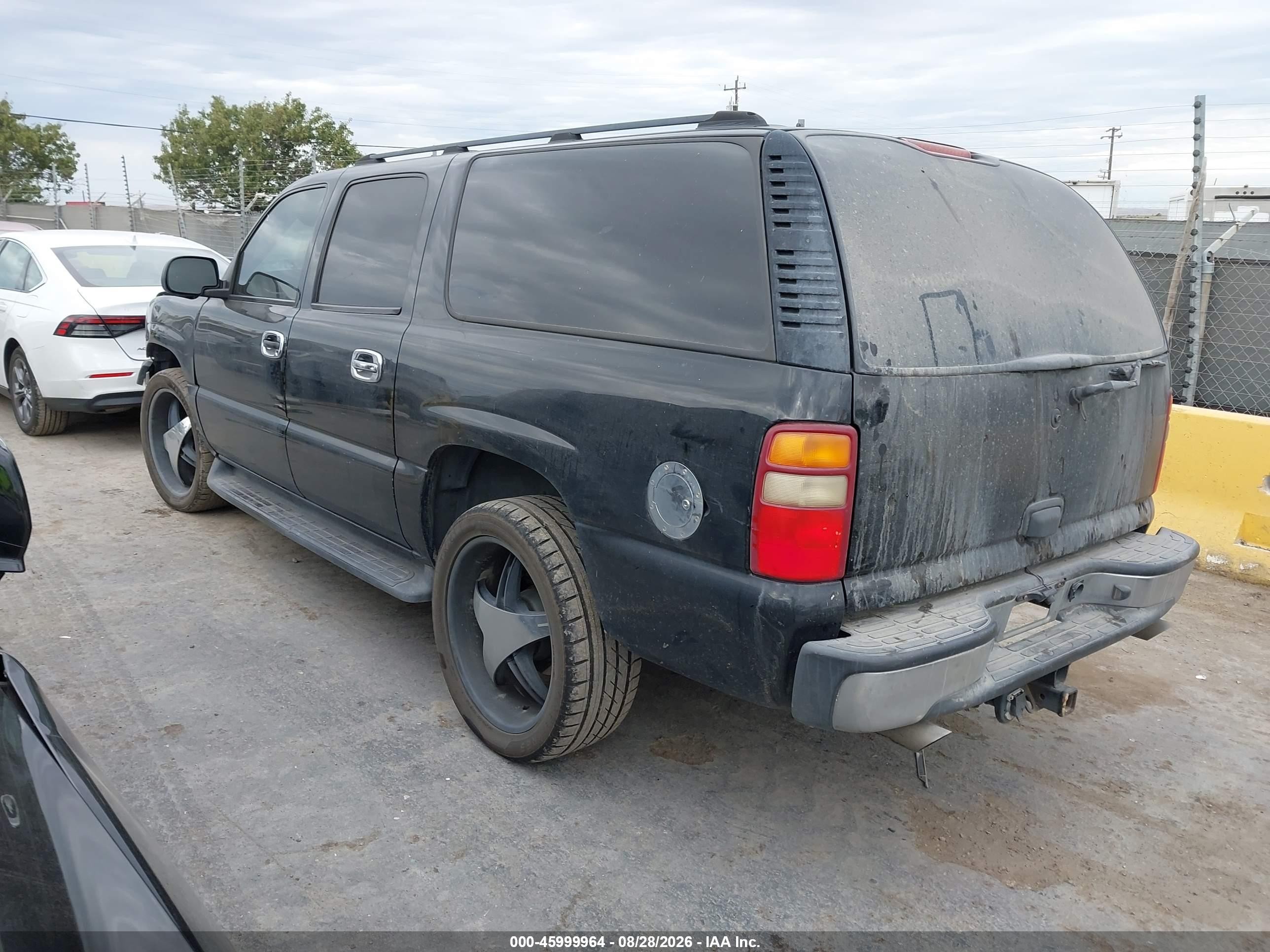 2003 Chevrolet Suburban 1500 Ls Black vin: 3GNEC16T33G343297