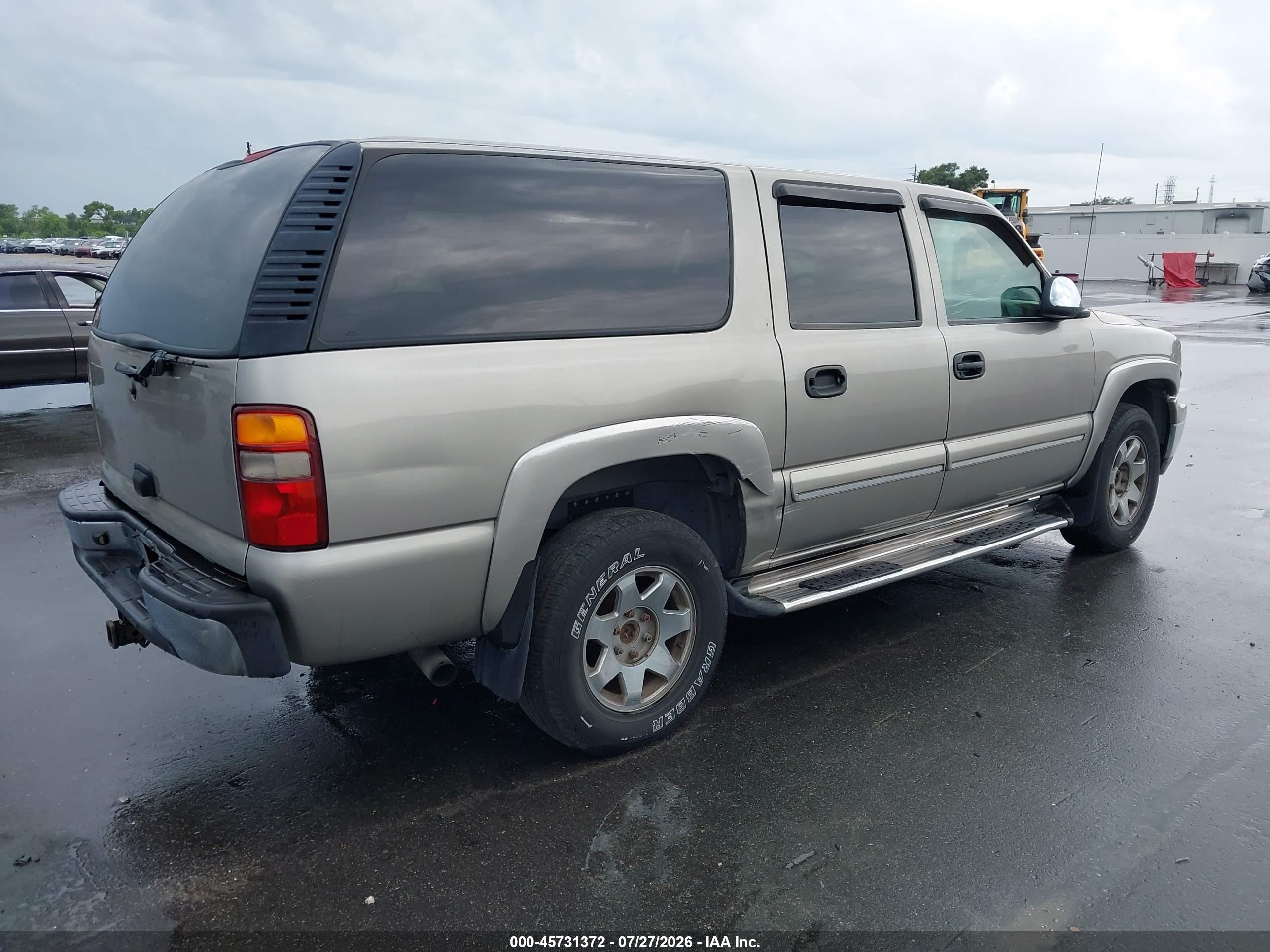 2000 Chevrolet Suburban 1500 Ls Gold vin: 3GNEC16T4YG218722
