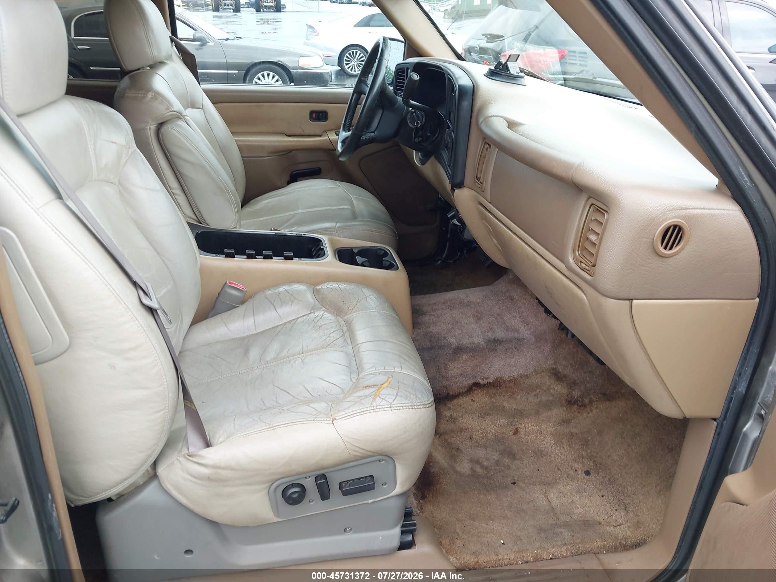 2000 Chevrolet Suburban 1500 Ls Gold vin: 3GNEC16T4YG218722