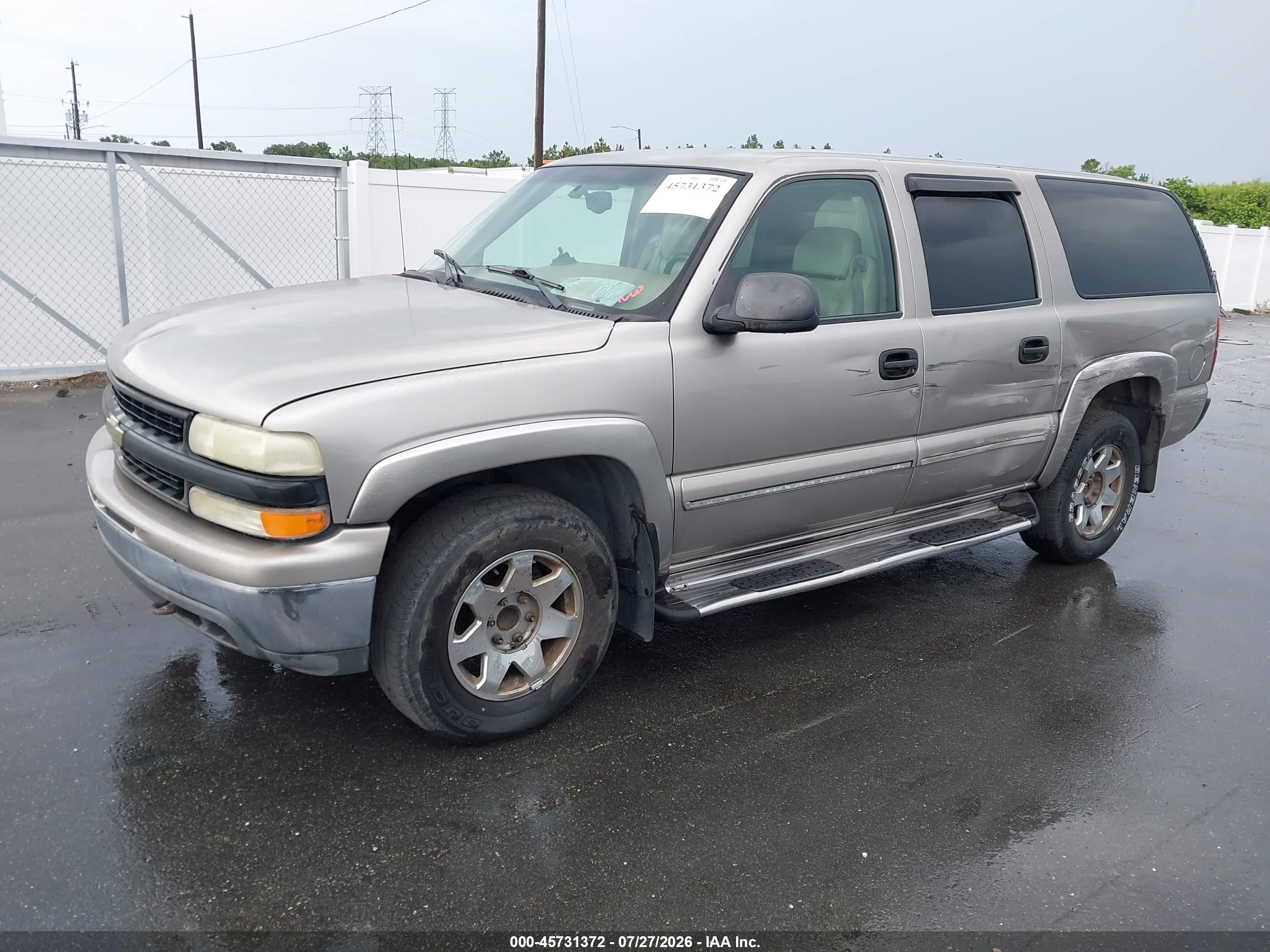 2000 Chevrolet Suburban 1500 Ls Gold vin: 3GNEC16T4YG218722