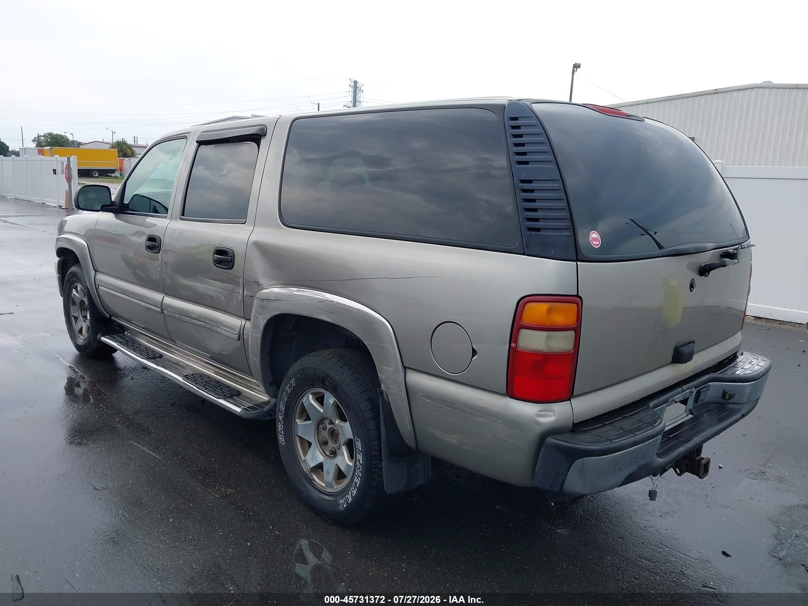 2000 Chevrolet Suburban 1500 Ls Gold vin: 3GNEC16T4YG218722