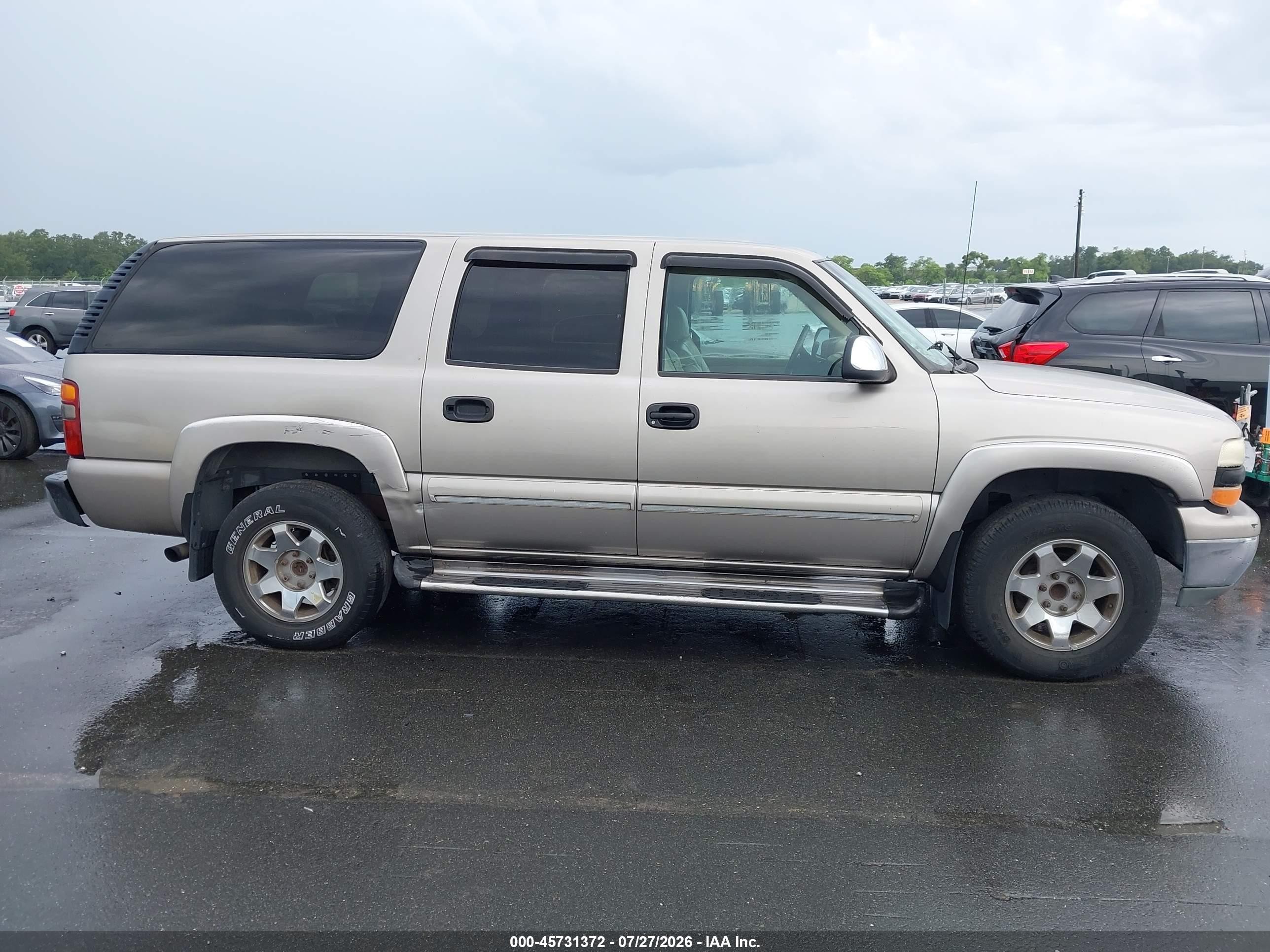 2000 Chevrolet Suburban 1500 Ls Gold vin: 3GNEC16T4YG218722