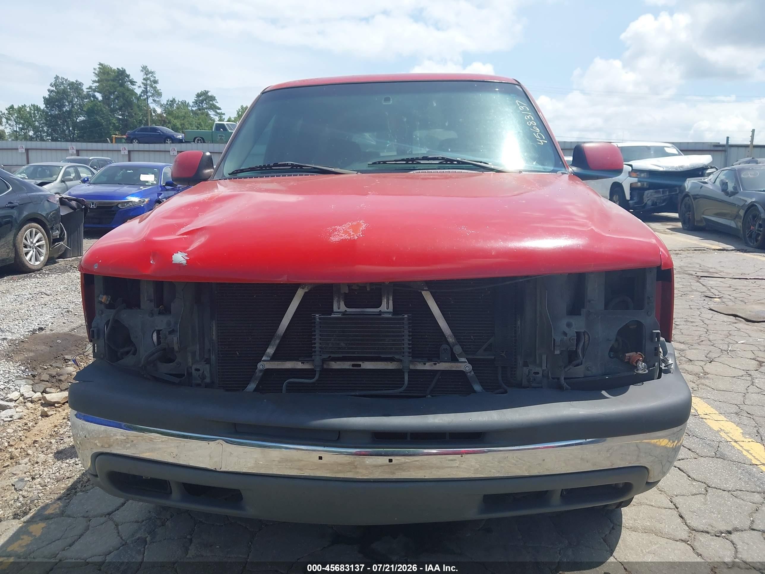 2001 Chevrolet Suburban 1500 Lt Red vin: 3GNEC16T51G142577