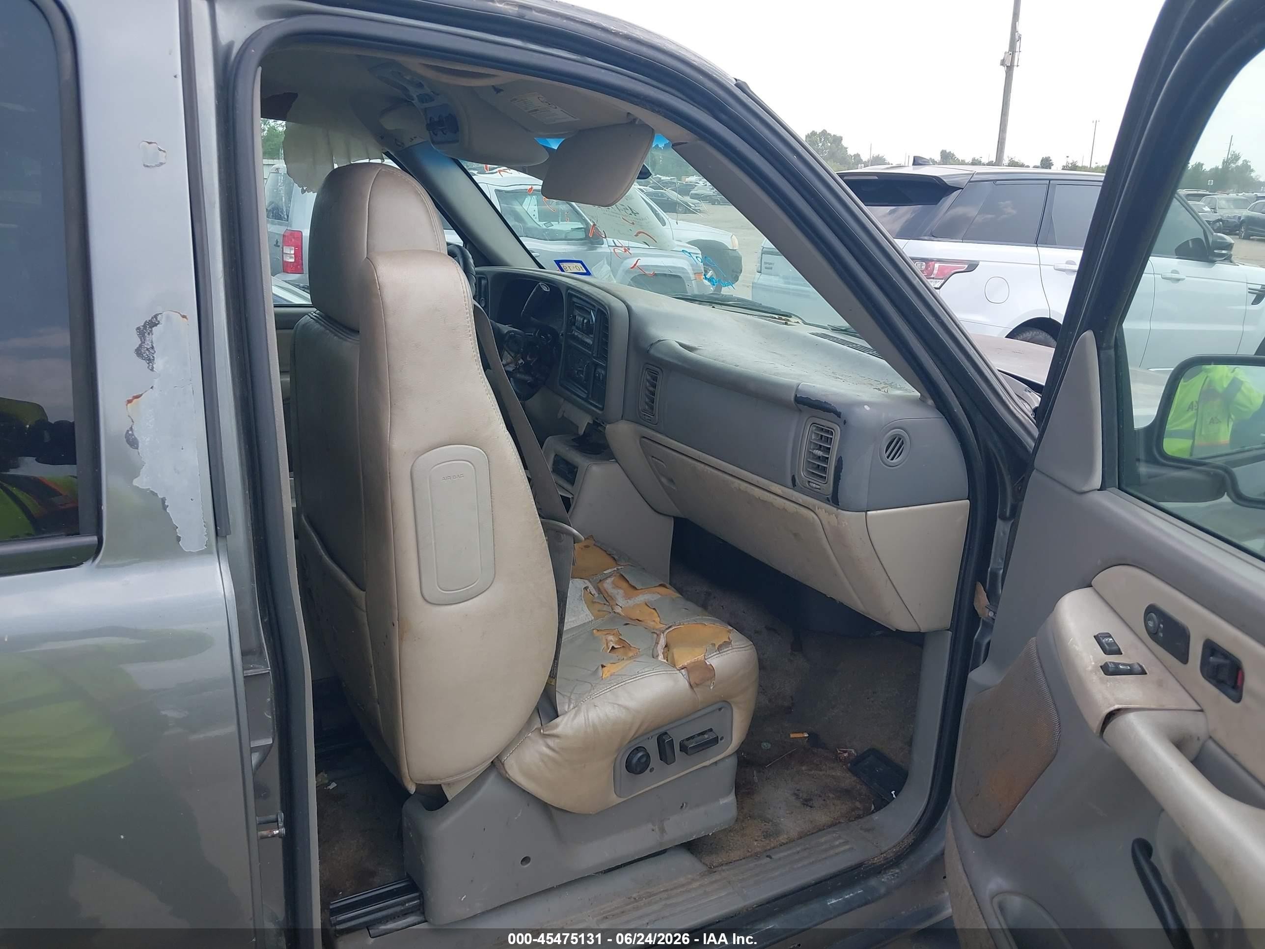 2001 Chevrolet Suburban 1500 Lt Gray vin: 3GNEC16T51G216192