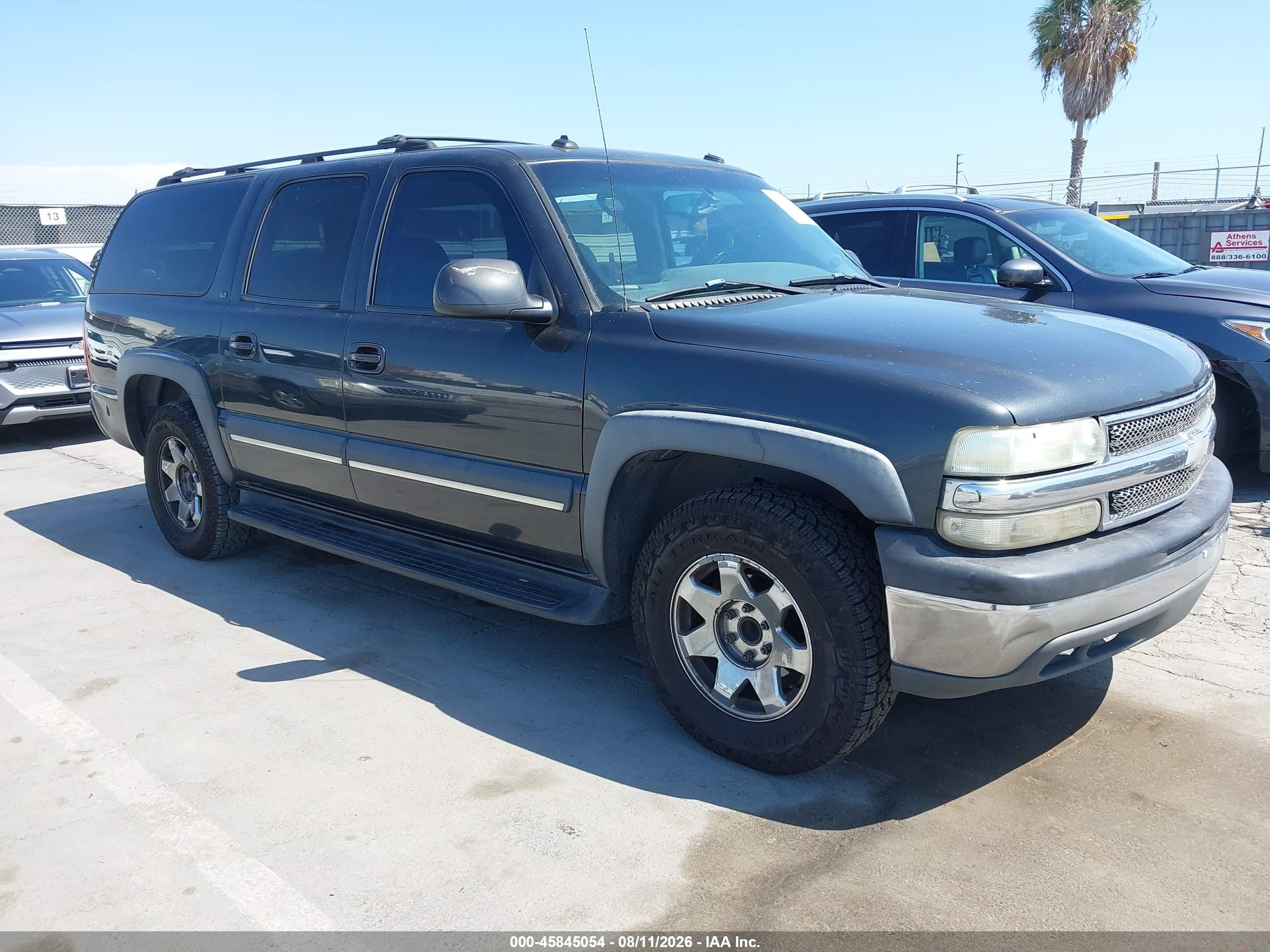 2003 Chevrolet Suburban 1500 Lt Gray vin: 3GNEC16T63G230668