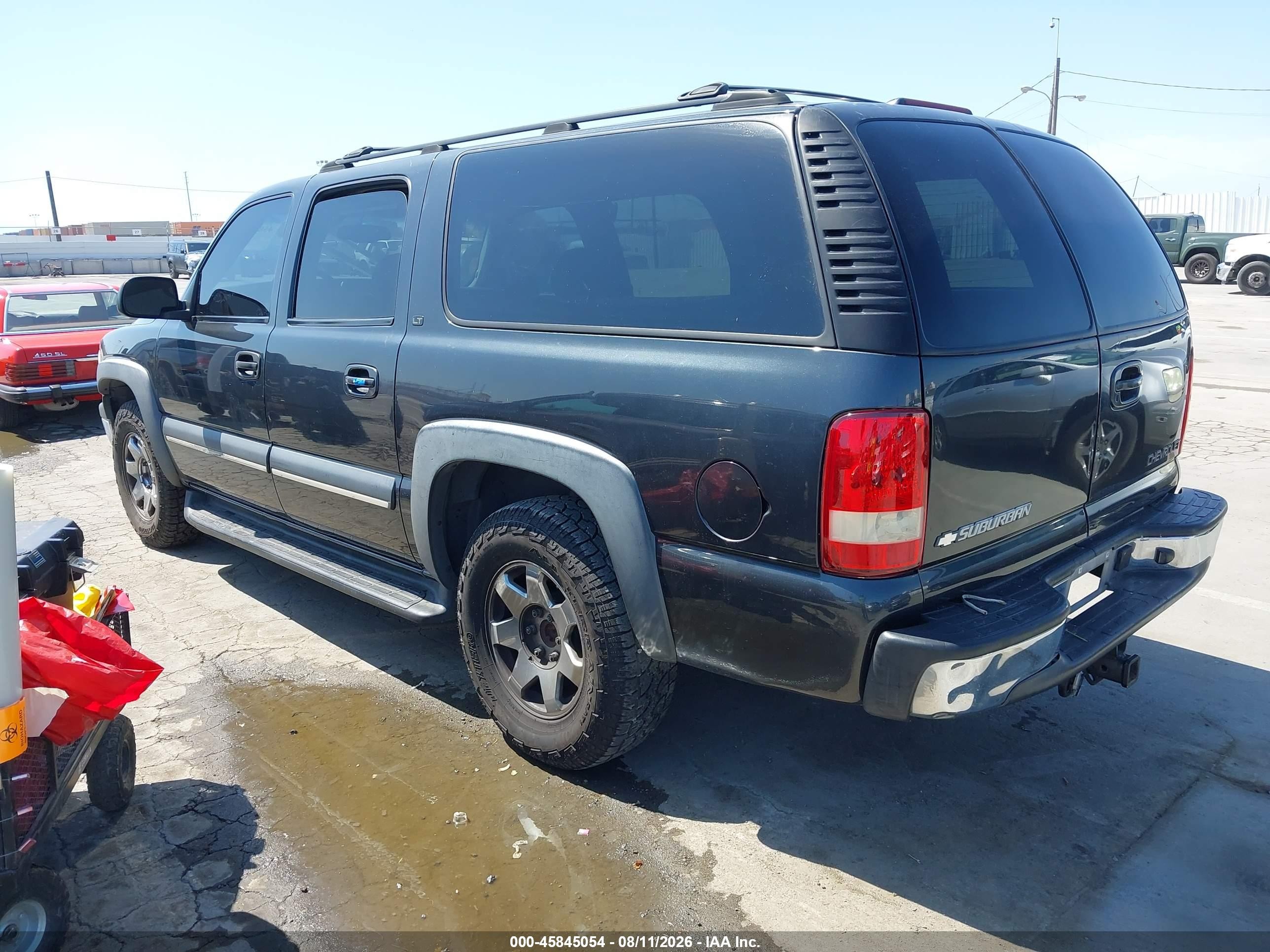 2003 Chevrolet Suburban 1500 Lt Gray vin: 3GNEC16T63G230668