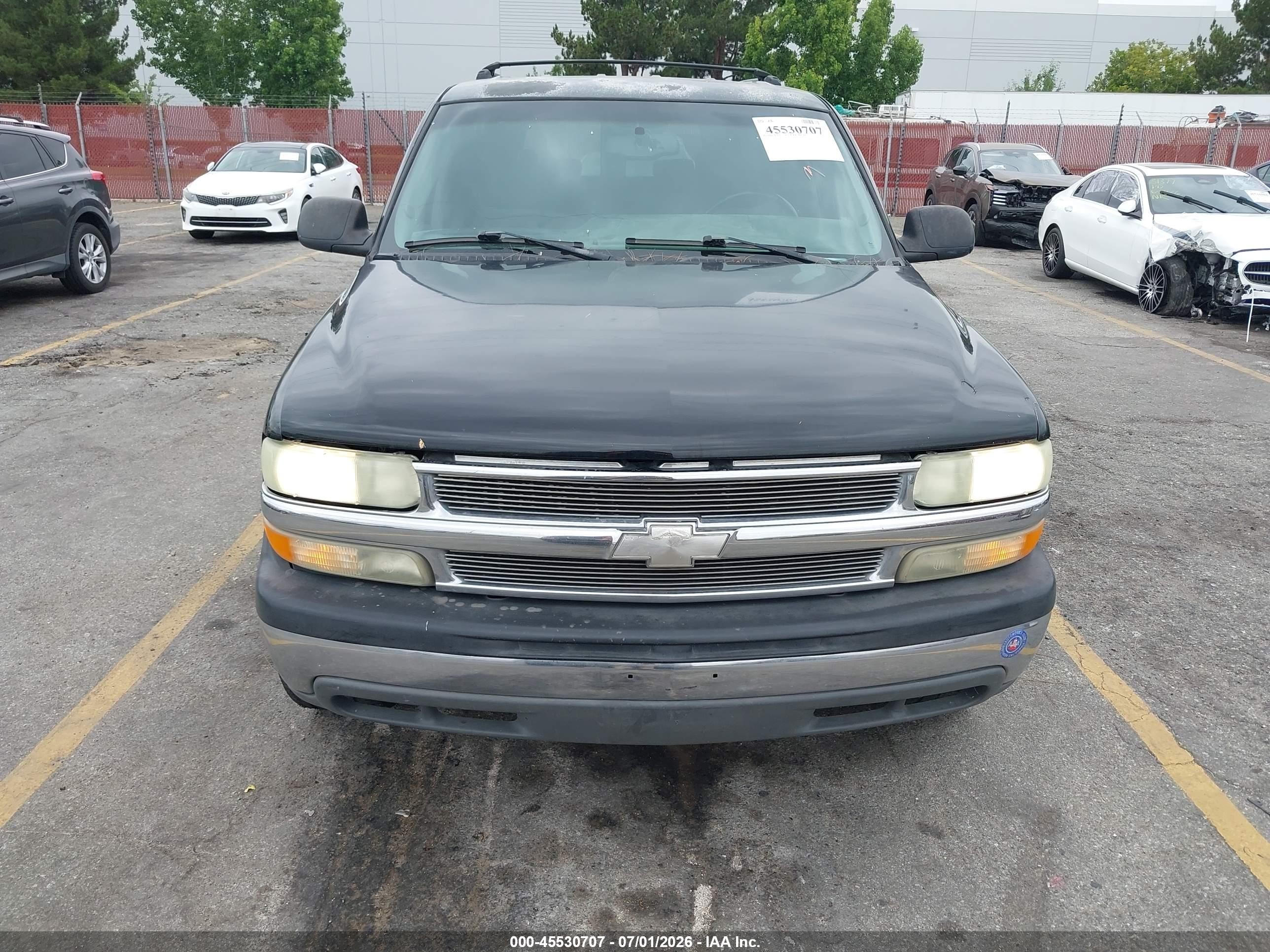 2003 Chevrolet Suburban 1500 Ls Black vin: 3GNEC16T73G143068
