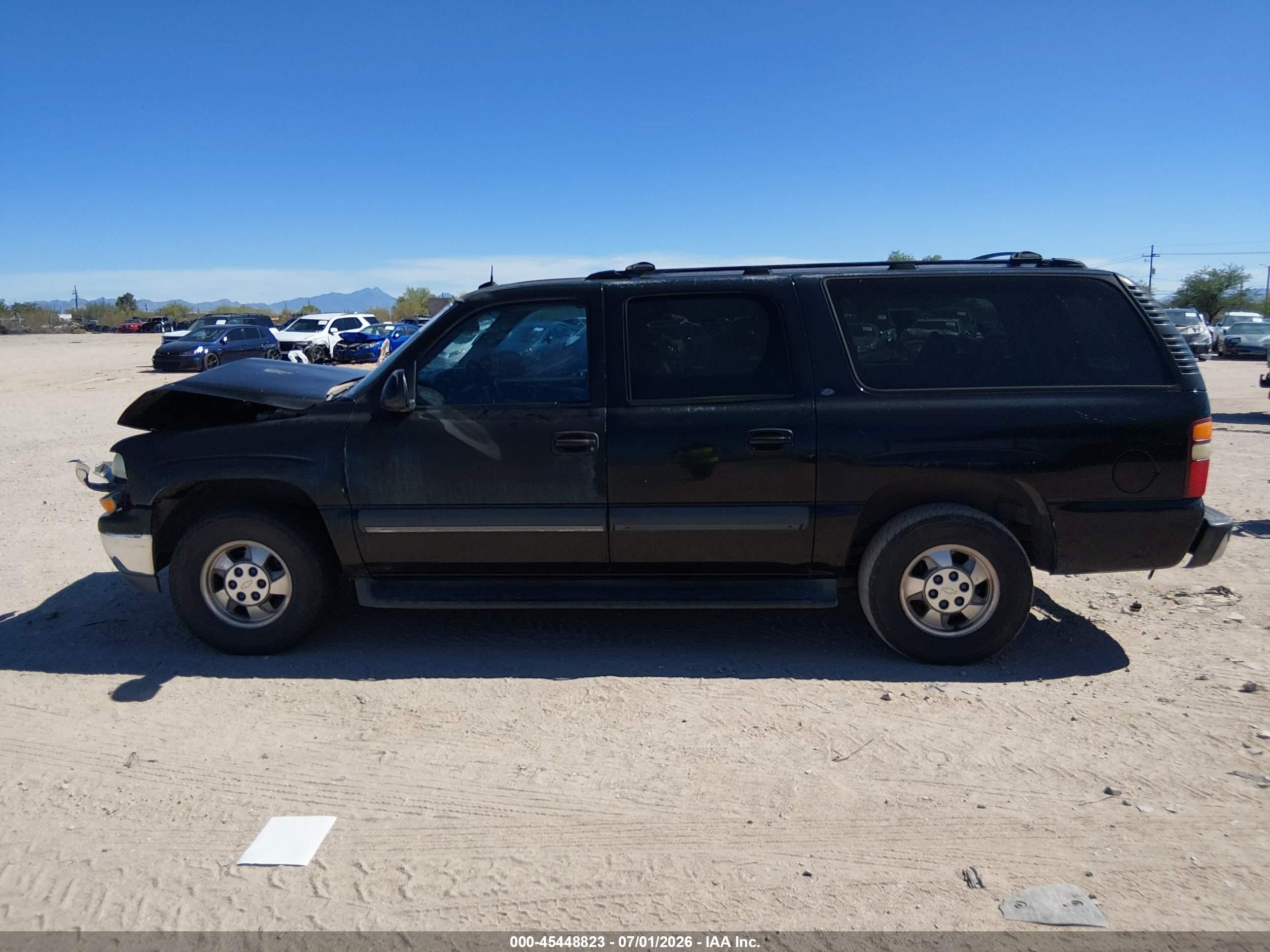 2003 Chevrolet Suburban 1500 Lt Black vin: 3GNEC16T73G292418