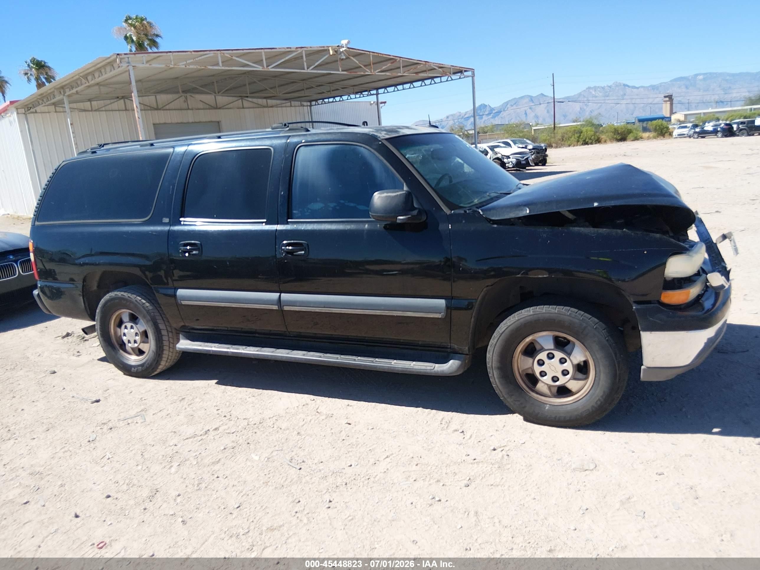 2003 Chevrolet Suburban 1500 Lt Black vin: 3GNEC16T73G292418