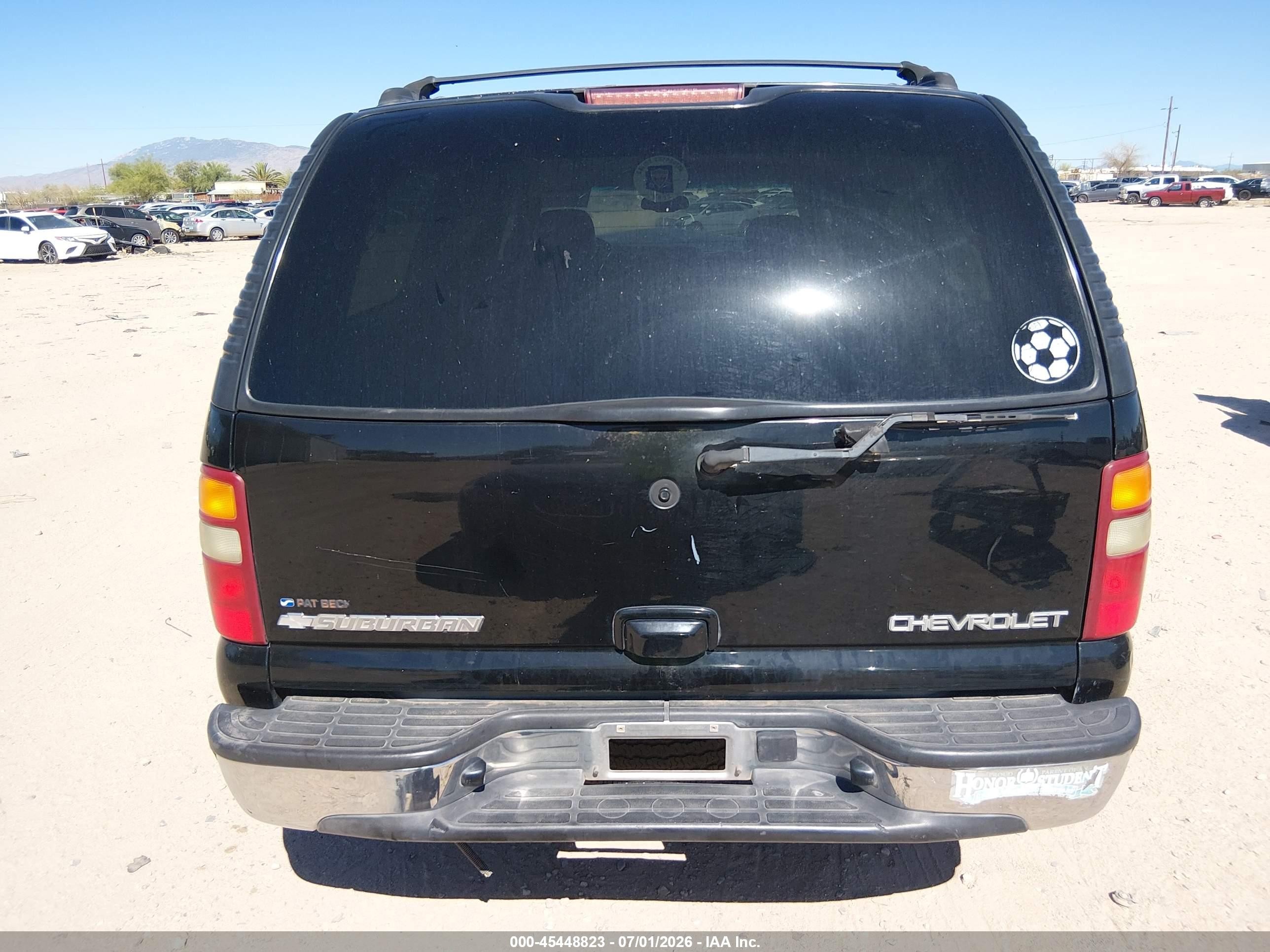 2003 Chevrolet Suburban 1500 Lt Black vin: 3GNEC16T73G292418