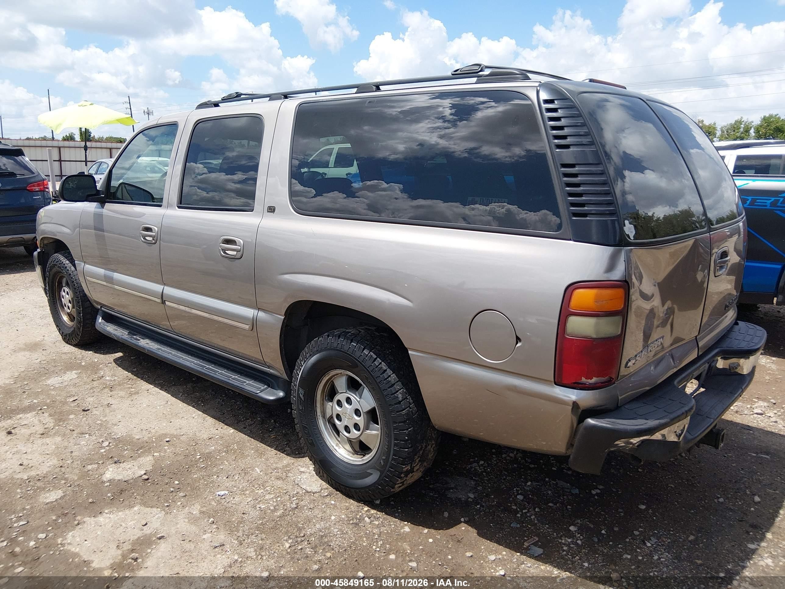 2001 Chevrolet Suburban 1500 Lt Brown vin: 3GNEC16T81G223539