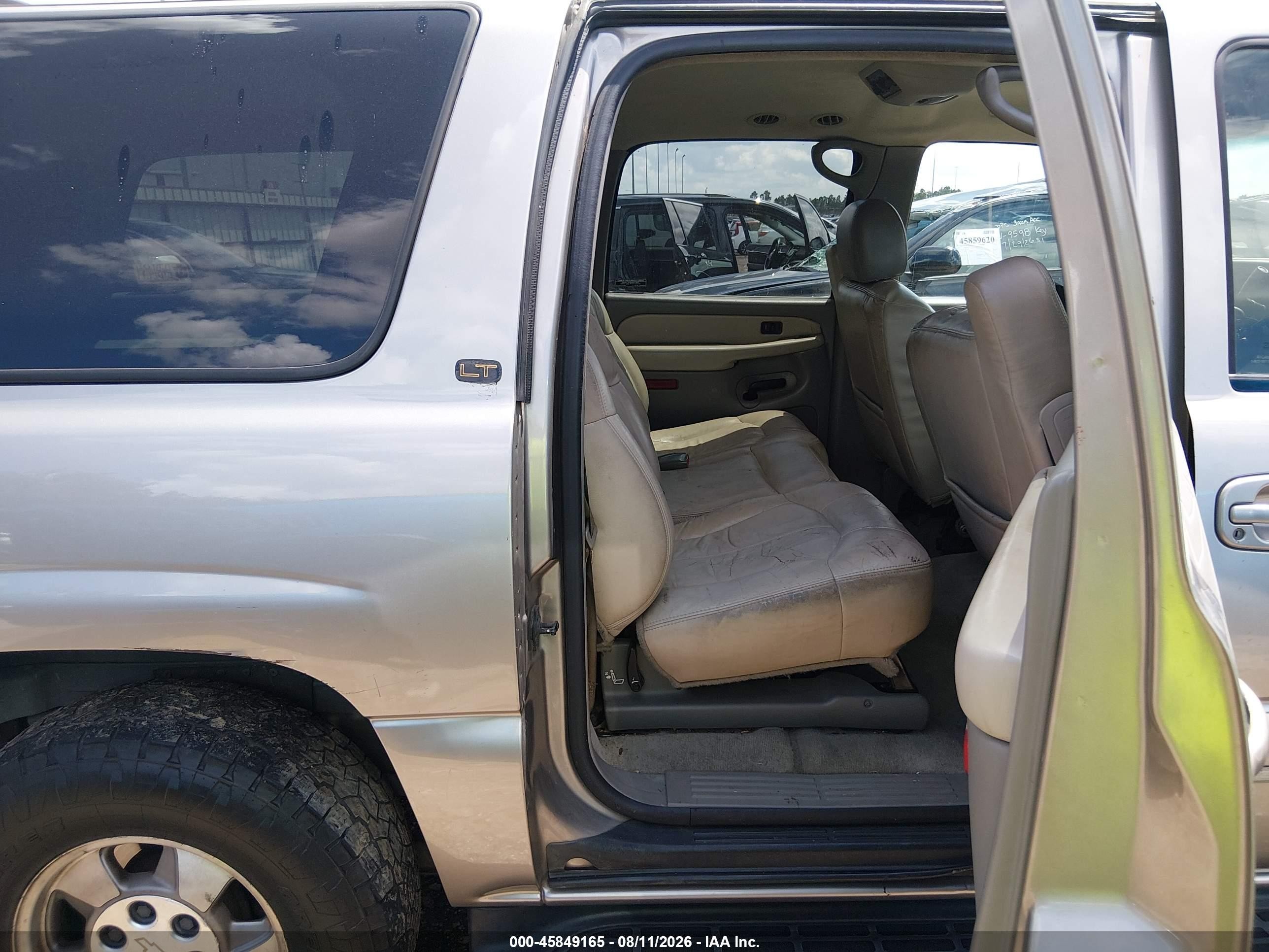 2001 Chevrolet Suburban 1500 Lt Brown vin: 3GNEC16T81G223539