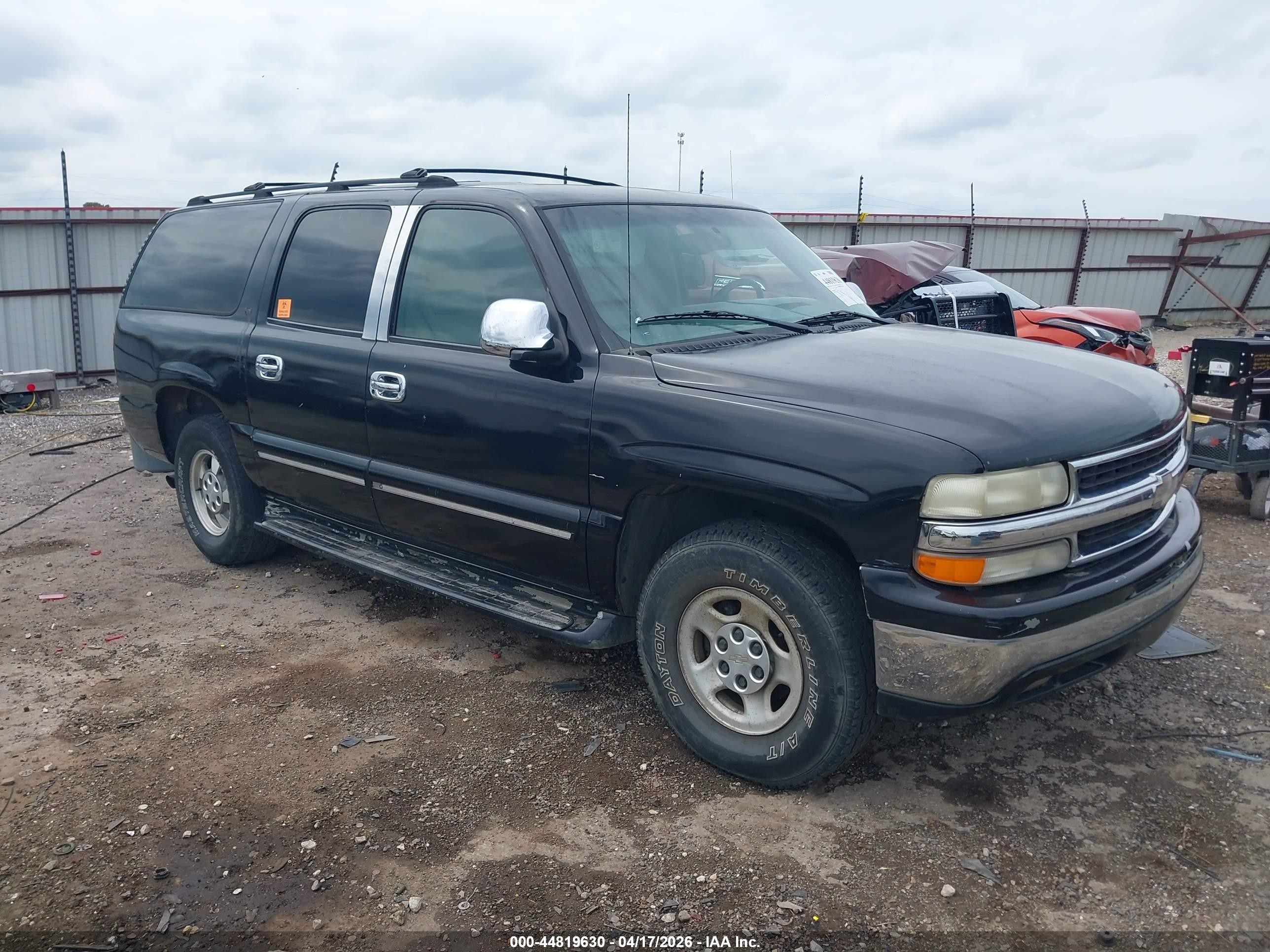 2001 Chevrolet Suburban 1500 Lt Black vin: 3GNEC16T81G244875