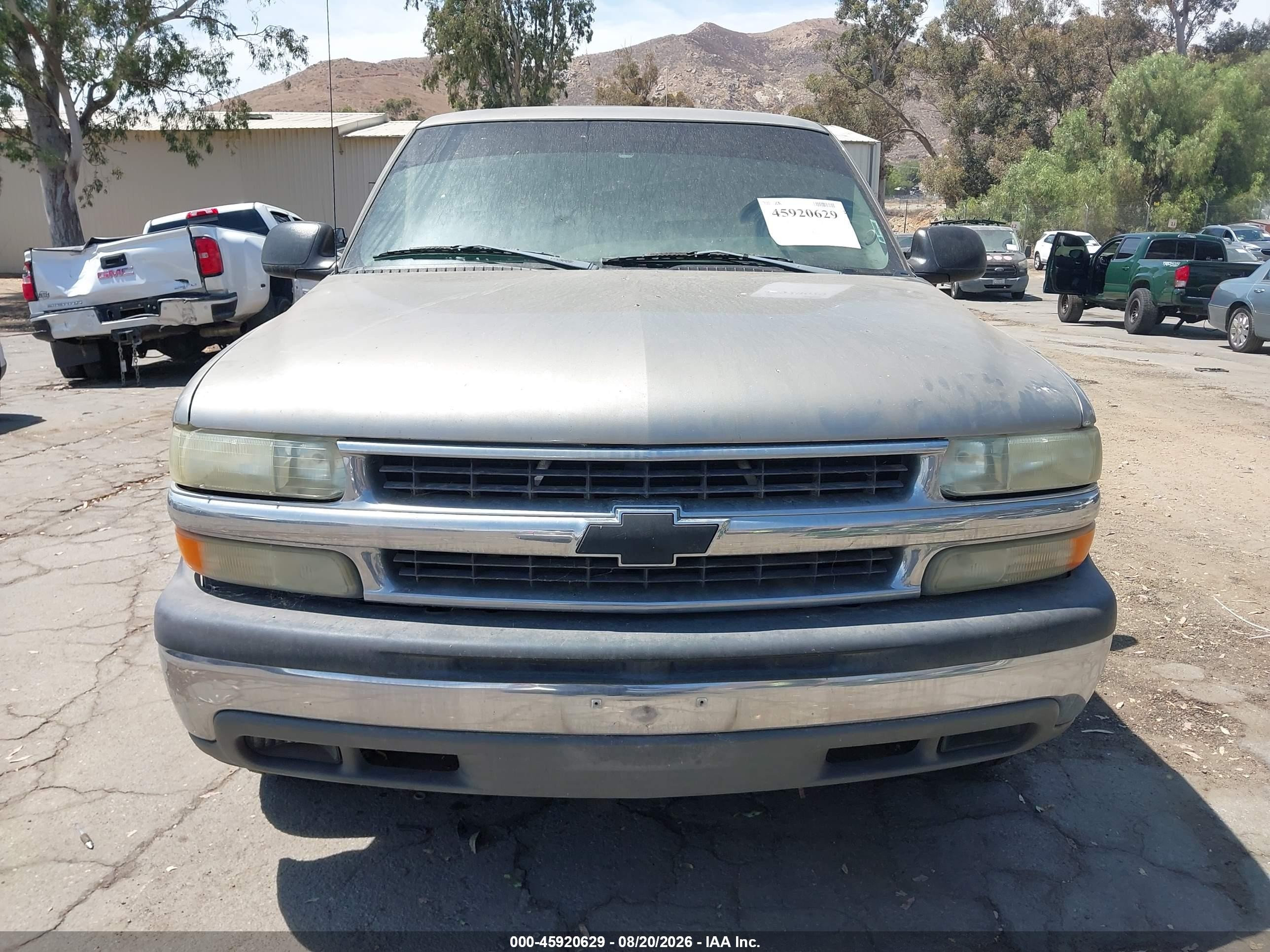 2003 Chevrolet Suburban 1500 Ls Silver vin: 3GNEC16T83G164382