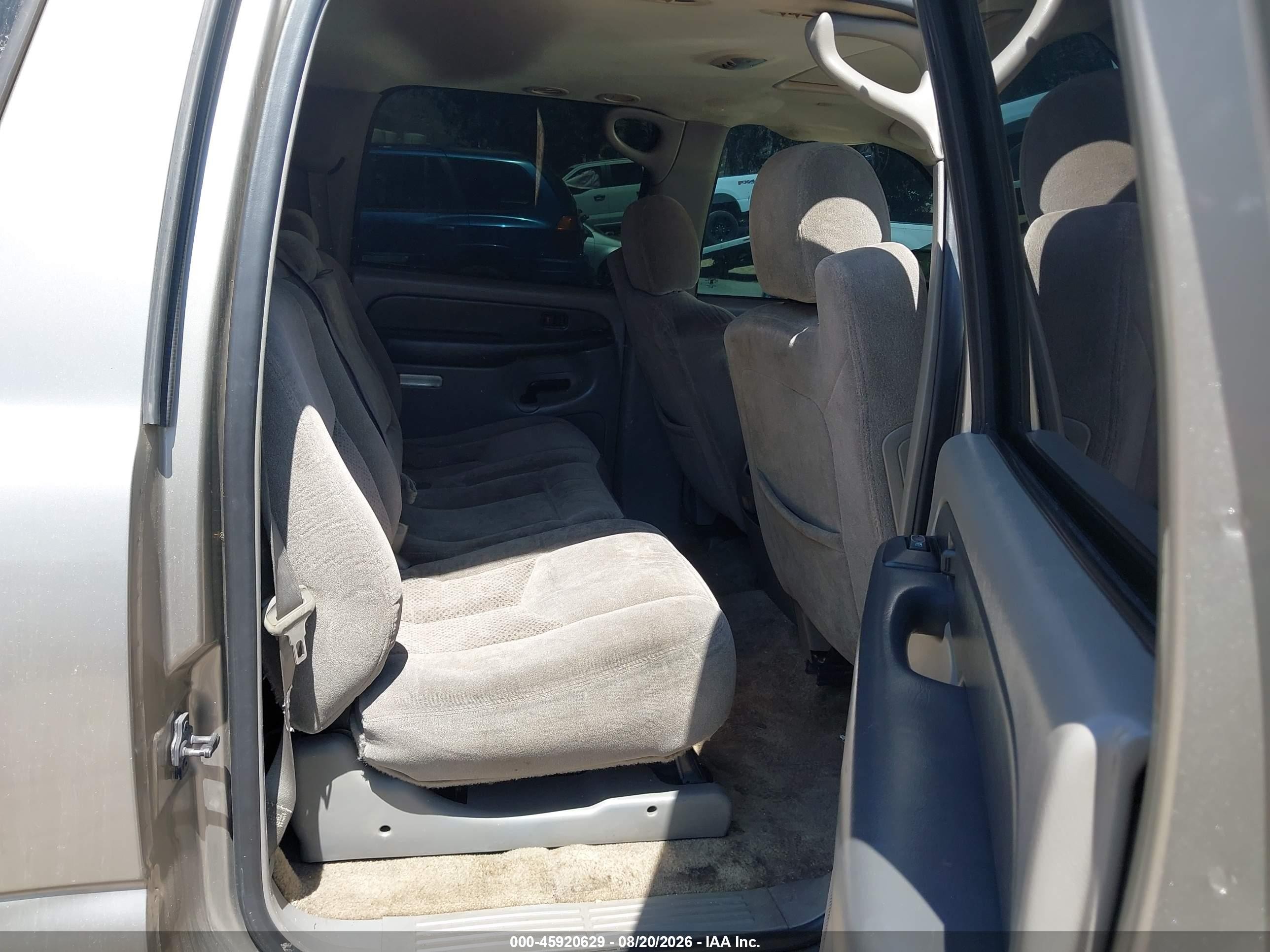 2003 Chevrolet Suburban 1500 Ls Silver vin: 3GNEC16T83G164382