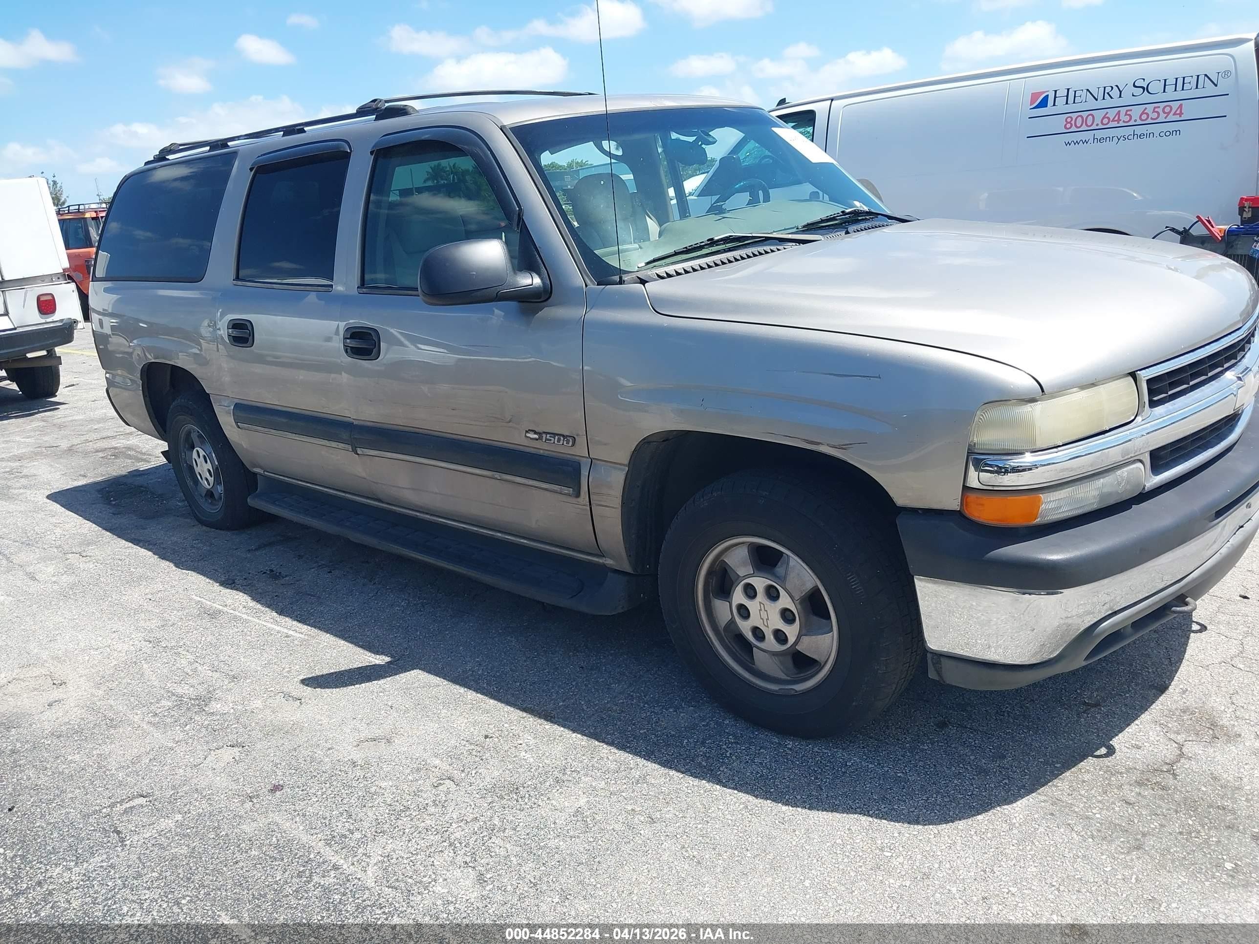 2001 Chevrolet Suburban 1500 Ls Gray vin: 3GNEC16T91G100042