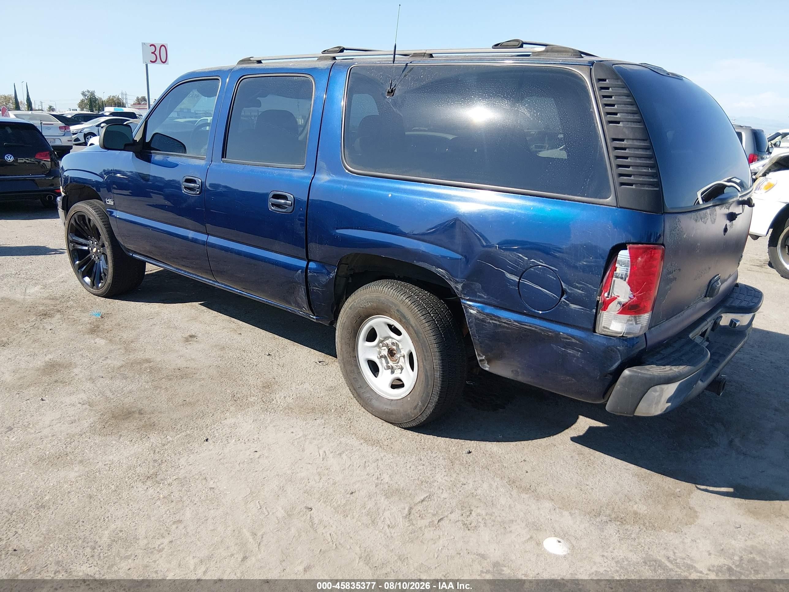 2001 Chevrolet Suburban 1500 Lt Синий vin: 3GNEC16T91G135471