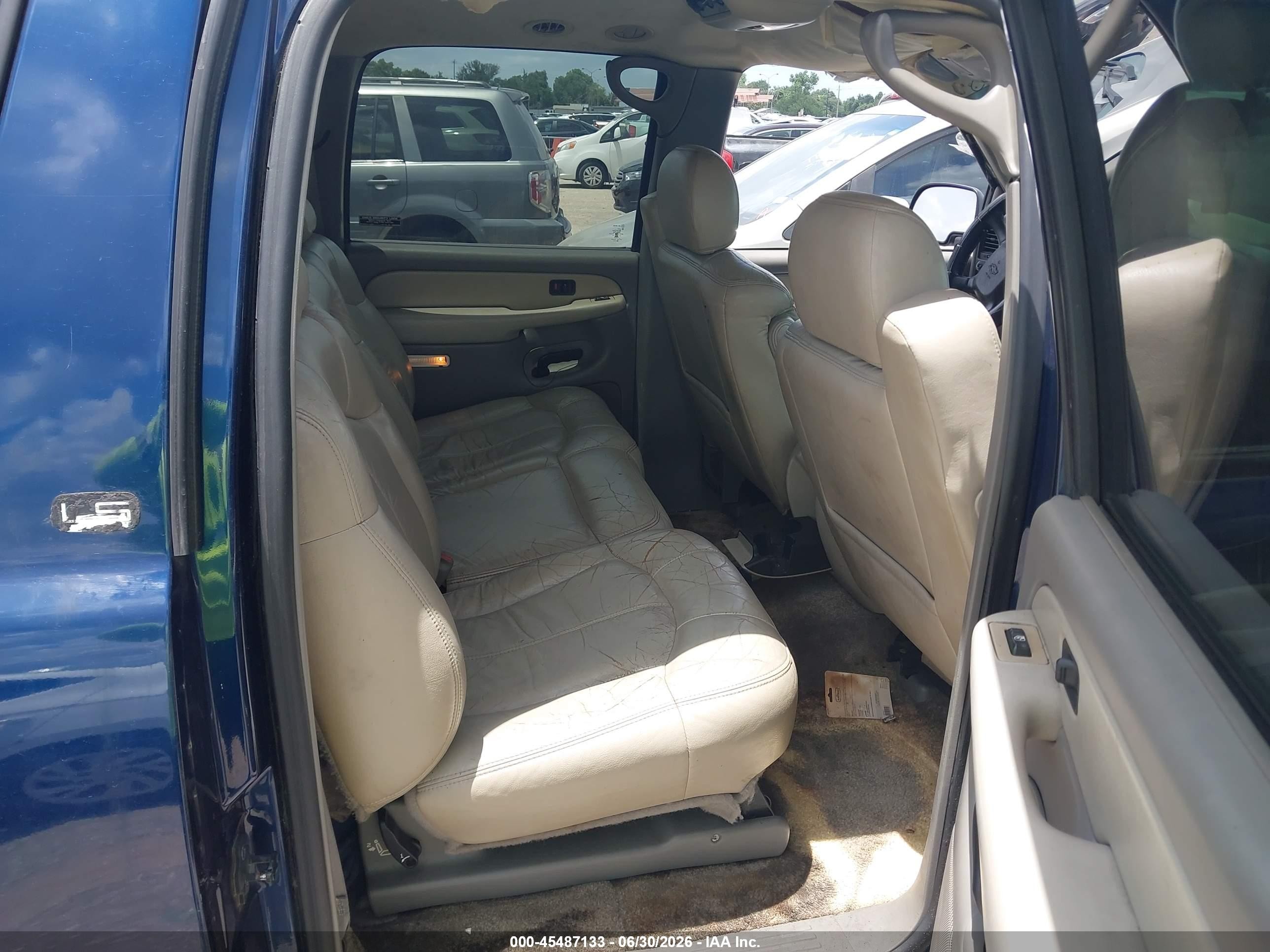 2001 Chevrolet Suburban 1500 Ls Blue vin: 3GNEC16T91G135535