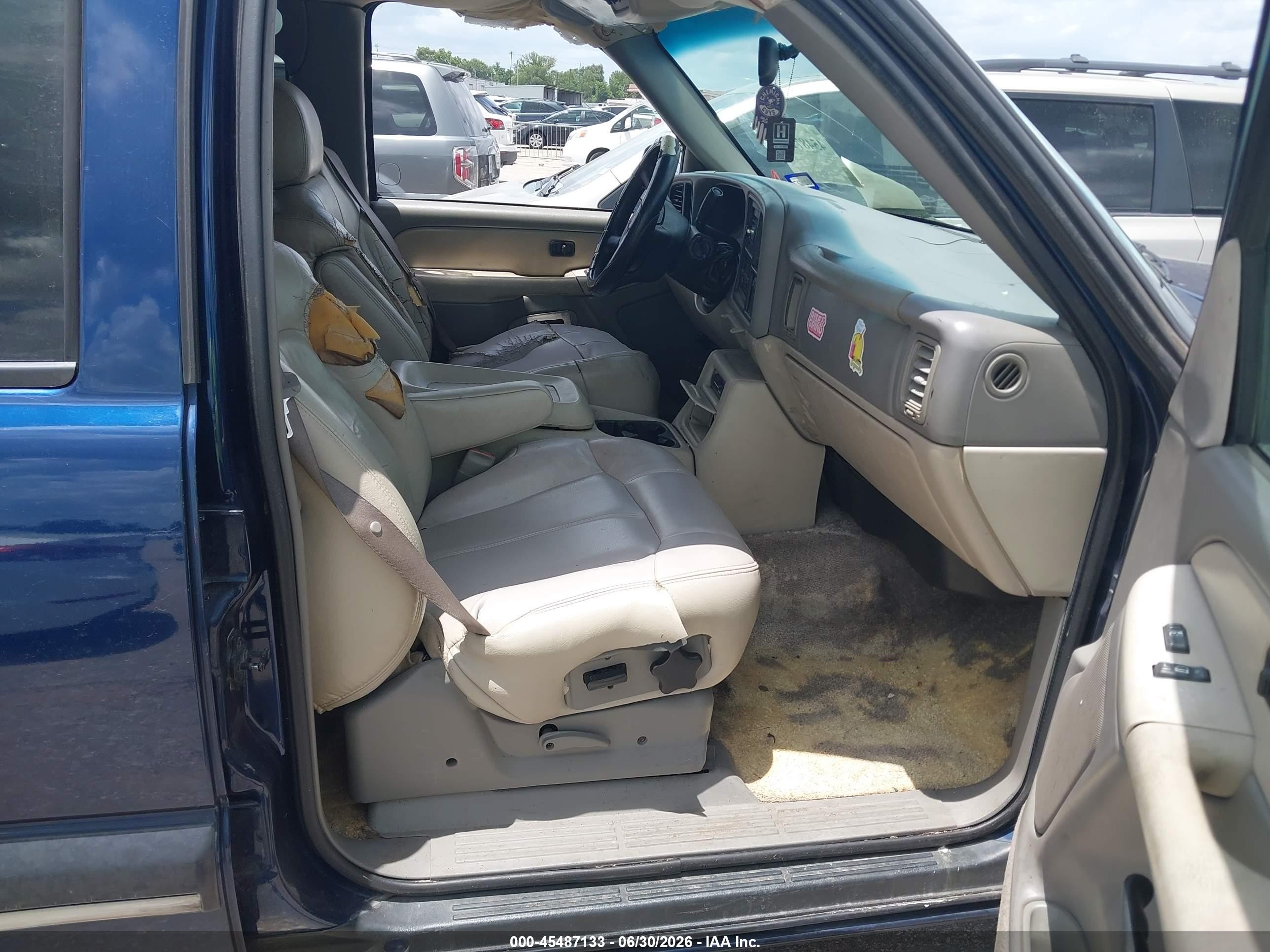 2001 Chevrolet Suburban 1500 Ls Blue vin: 3GNEC16T91G135535