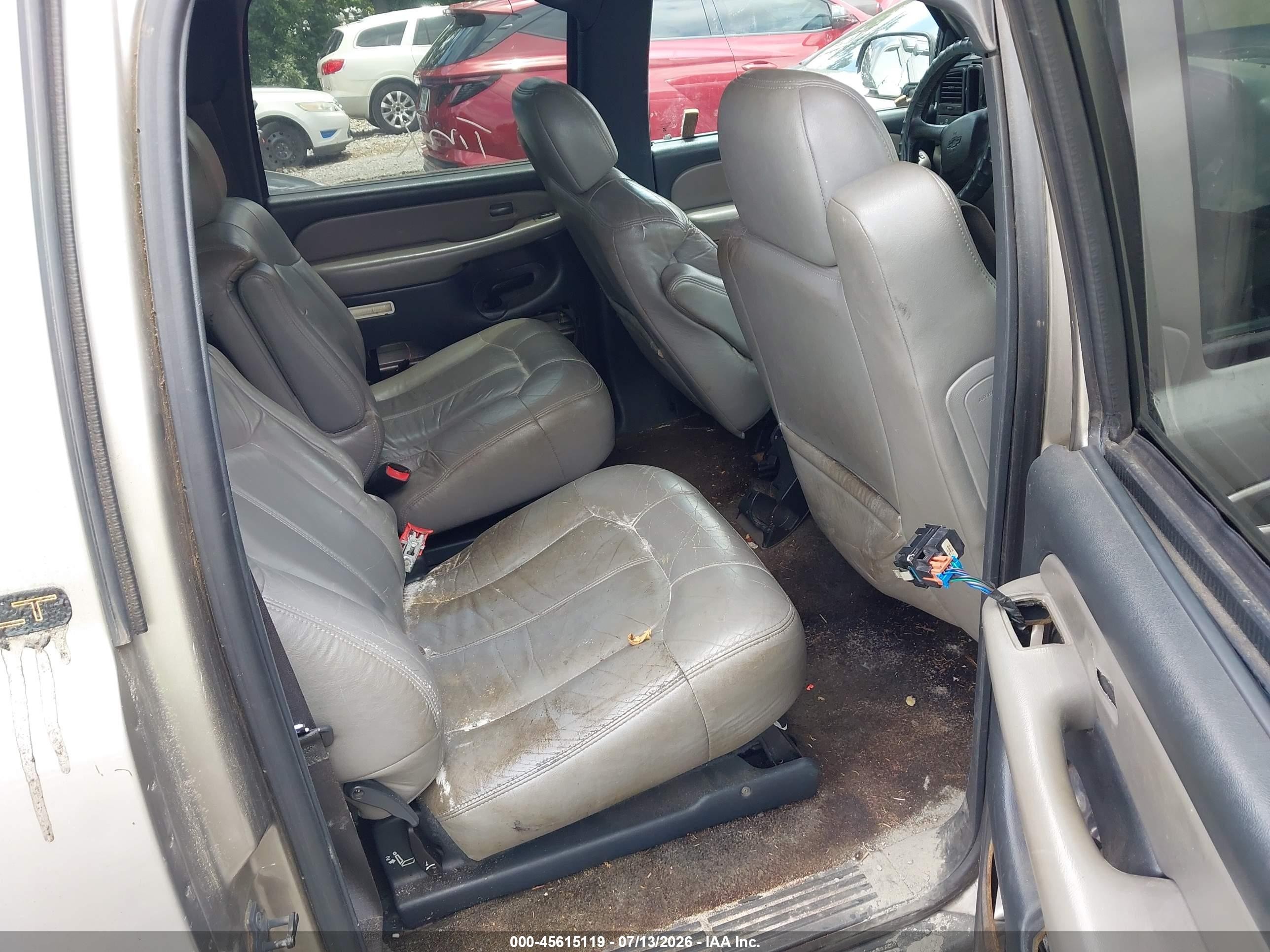 2001 Chevrolet Suburban 1500 Lt Beige vin: 3GNEC16T91G202831